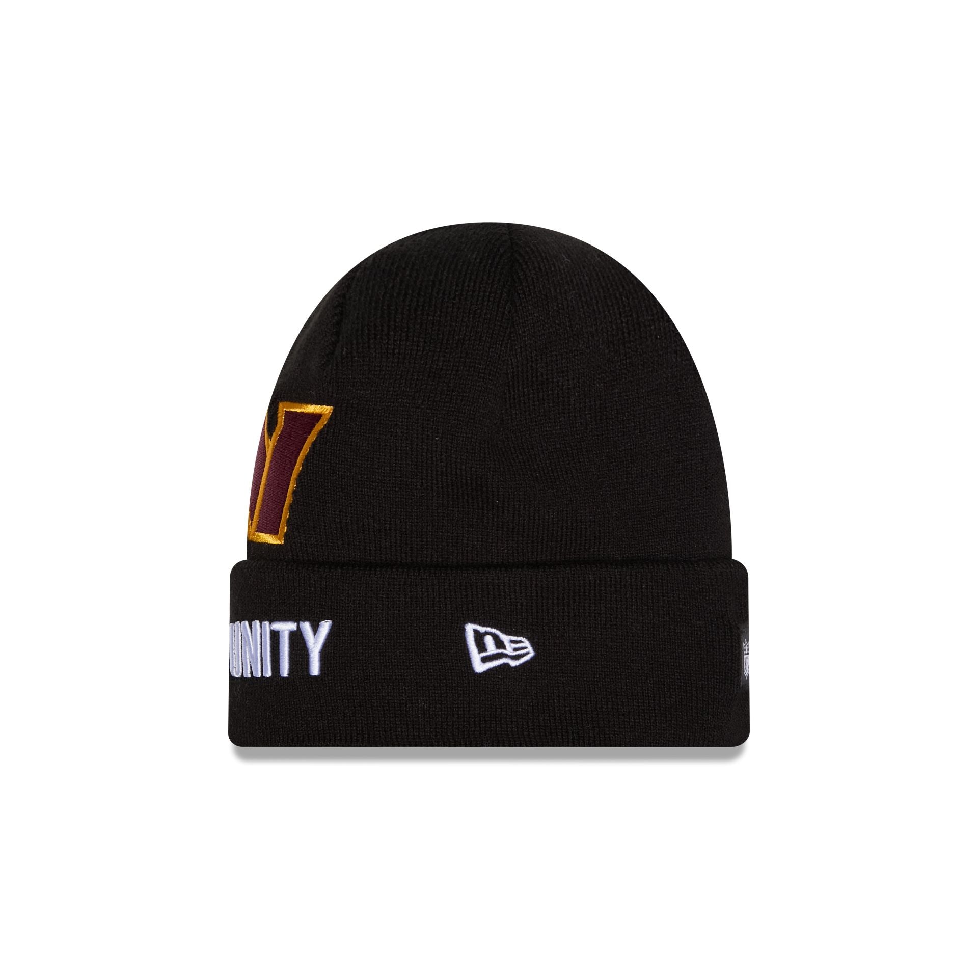 Alternative view of Washington Commanders 2025 Inspire Change Beanie Hat