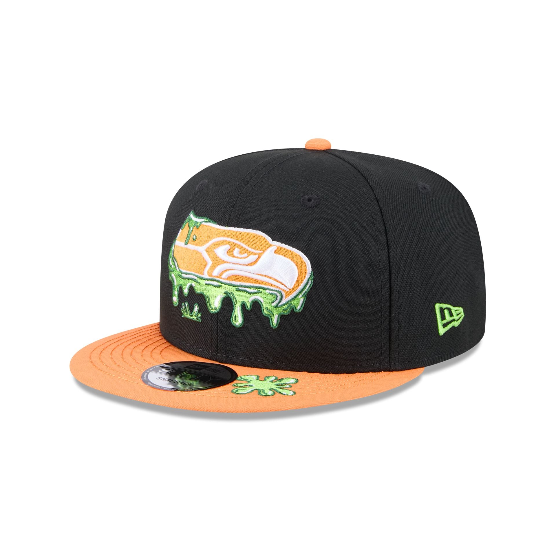 Nickelodeon Slime X Seattle Seahawks 9Fifty Snapback Hat