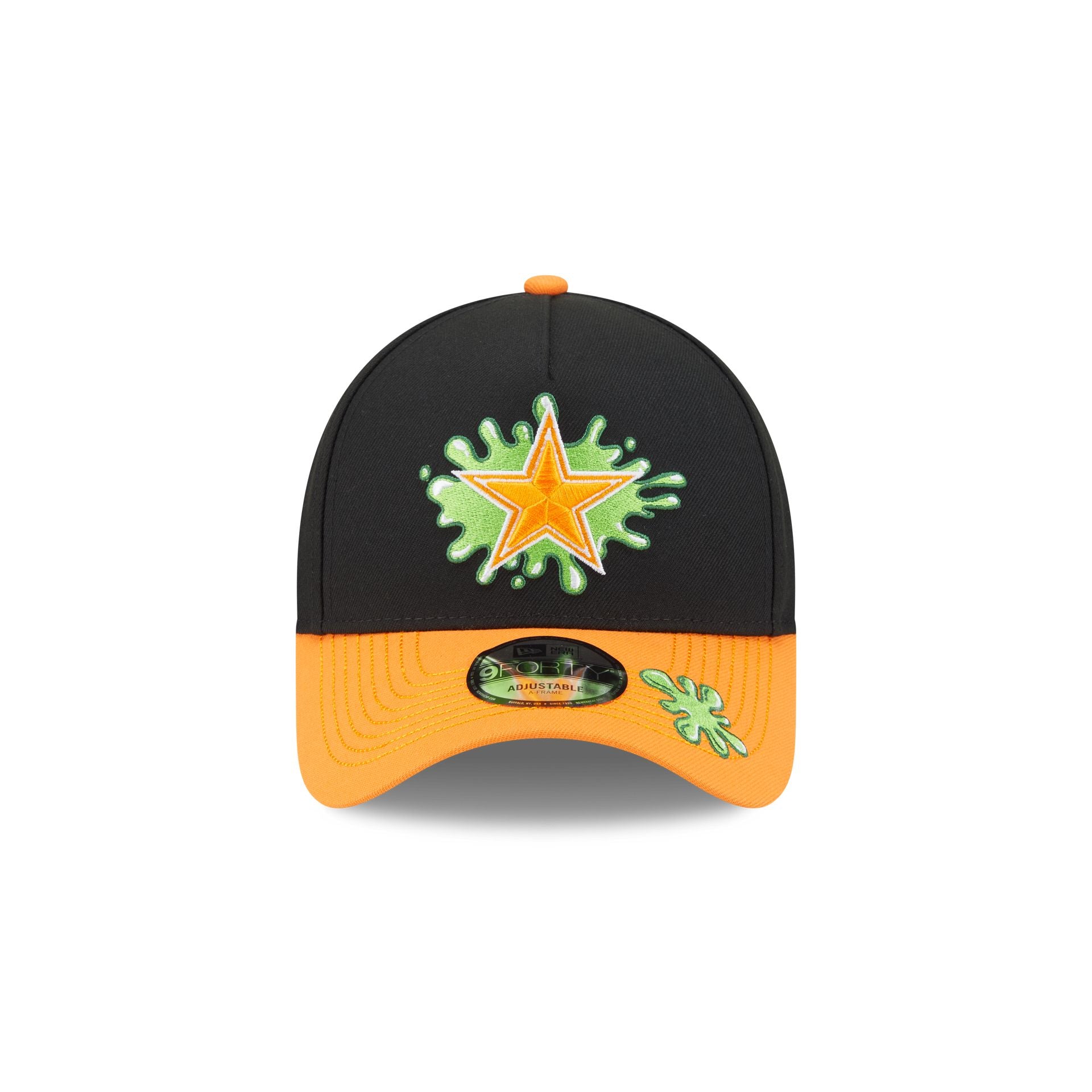 Alternative view of Nickelodeon Slime X Dallas Cowboys 9Forty A-Frame Snapback Hat
