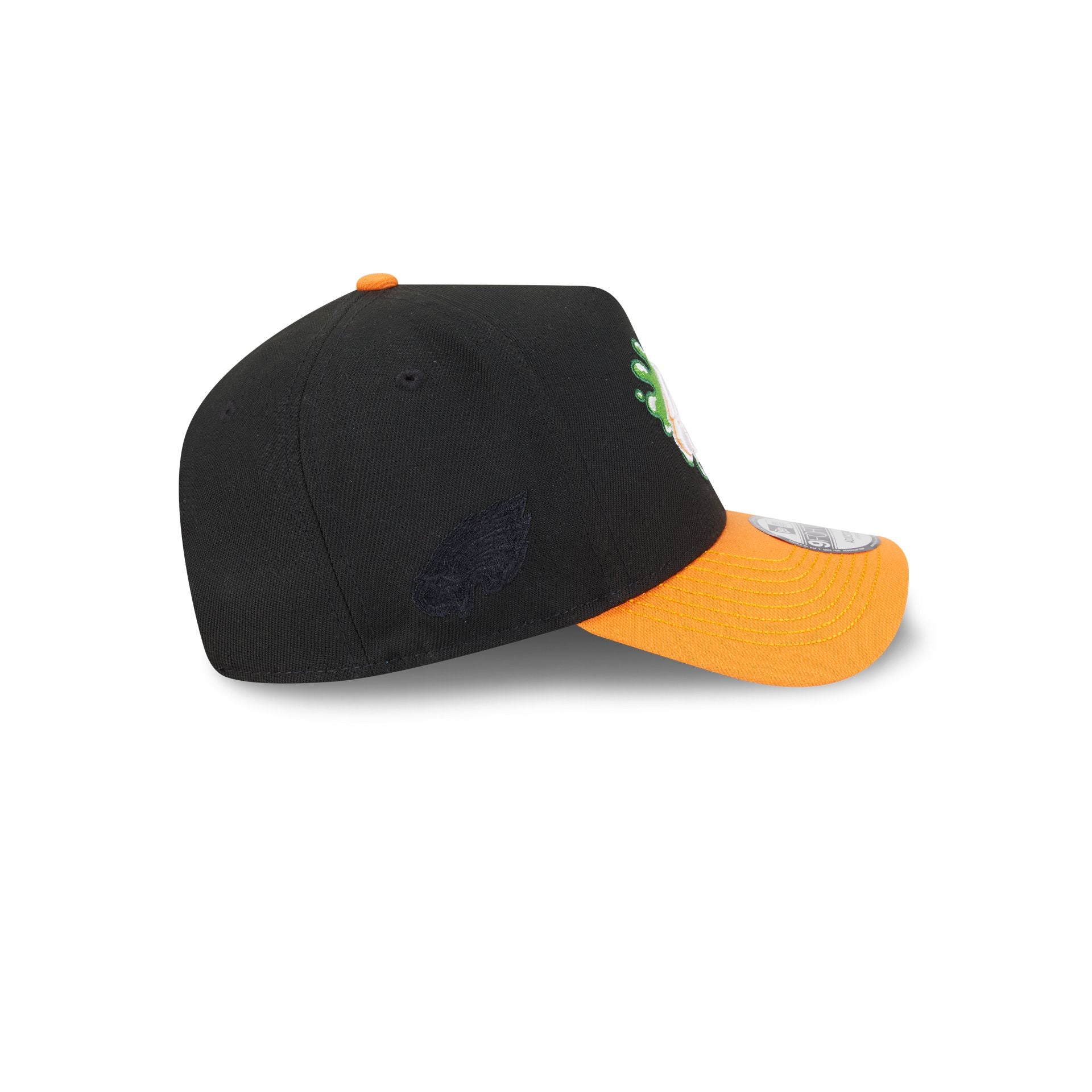 Nickelodeon Slime X Philadelphia Eagles 9Forty A-Frame Snapback Hat - Image 5
