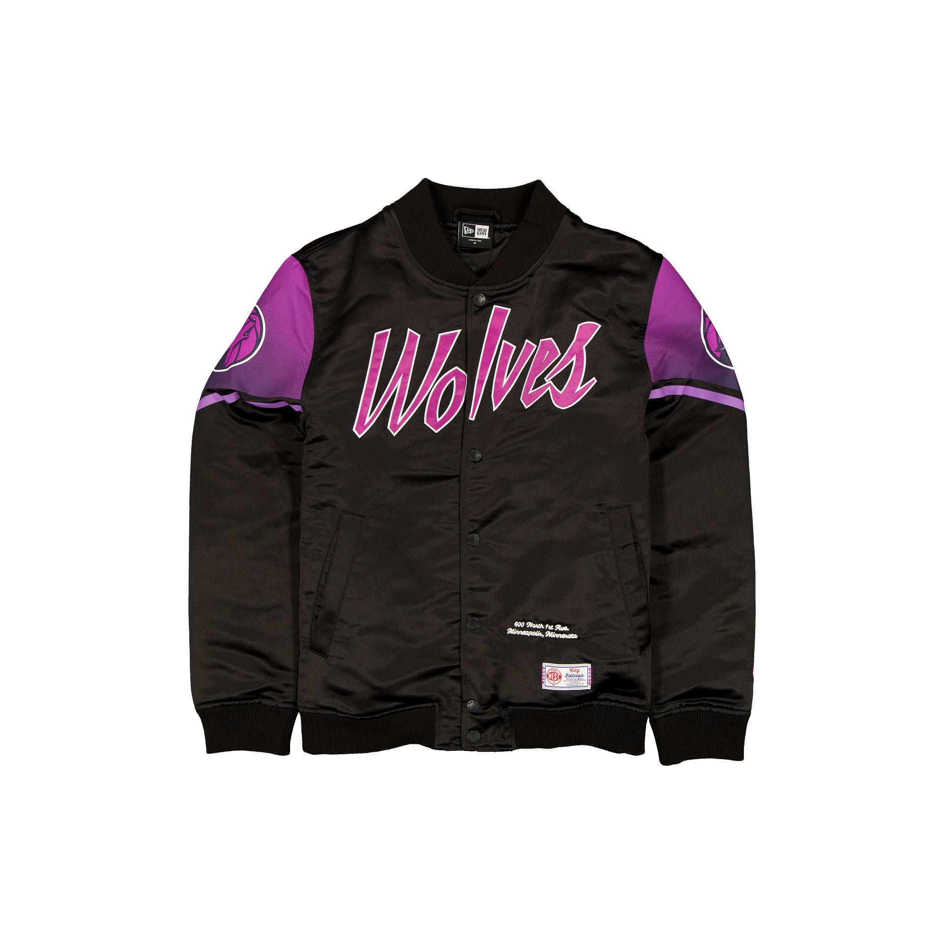 Minnesota Timberwolves 2025 City Edition Black Jacket