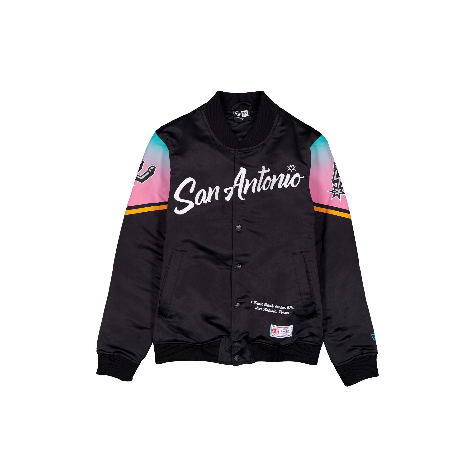 San Antonio Spurs 2025 City Edition Black Jacket