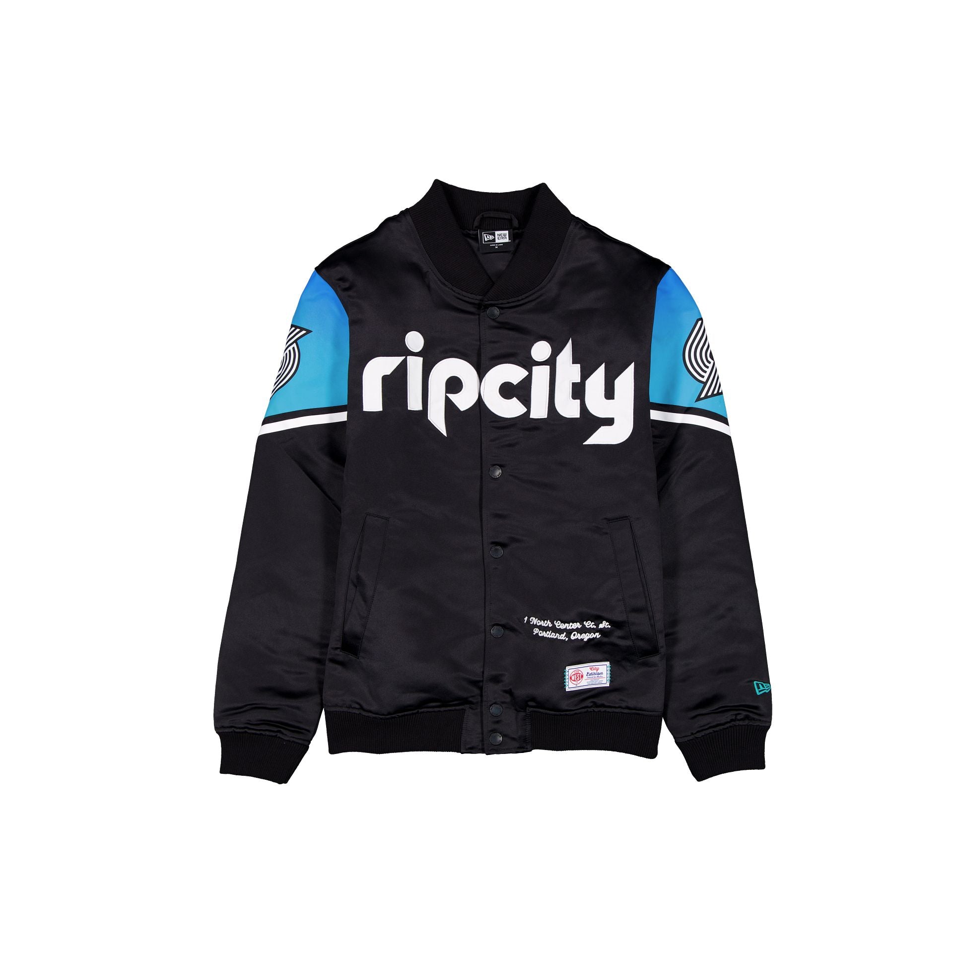 Portland Trail Blazers 2025 City Edition Black Jacket