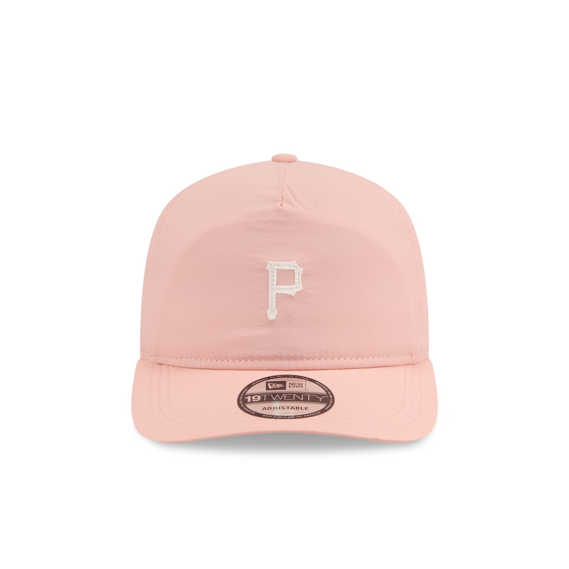 Alternative view of Pittsburgh Pirates Blush Crinkle 19Twenty Adjustable Hat