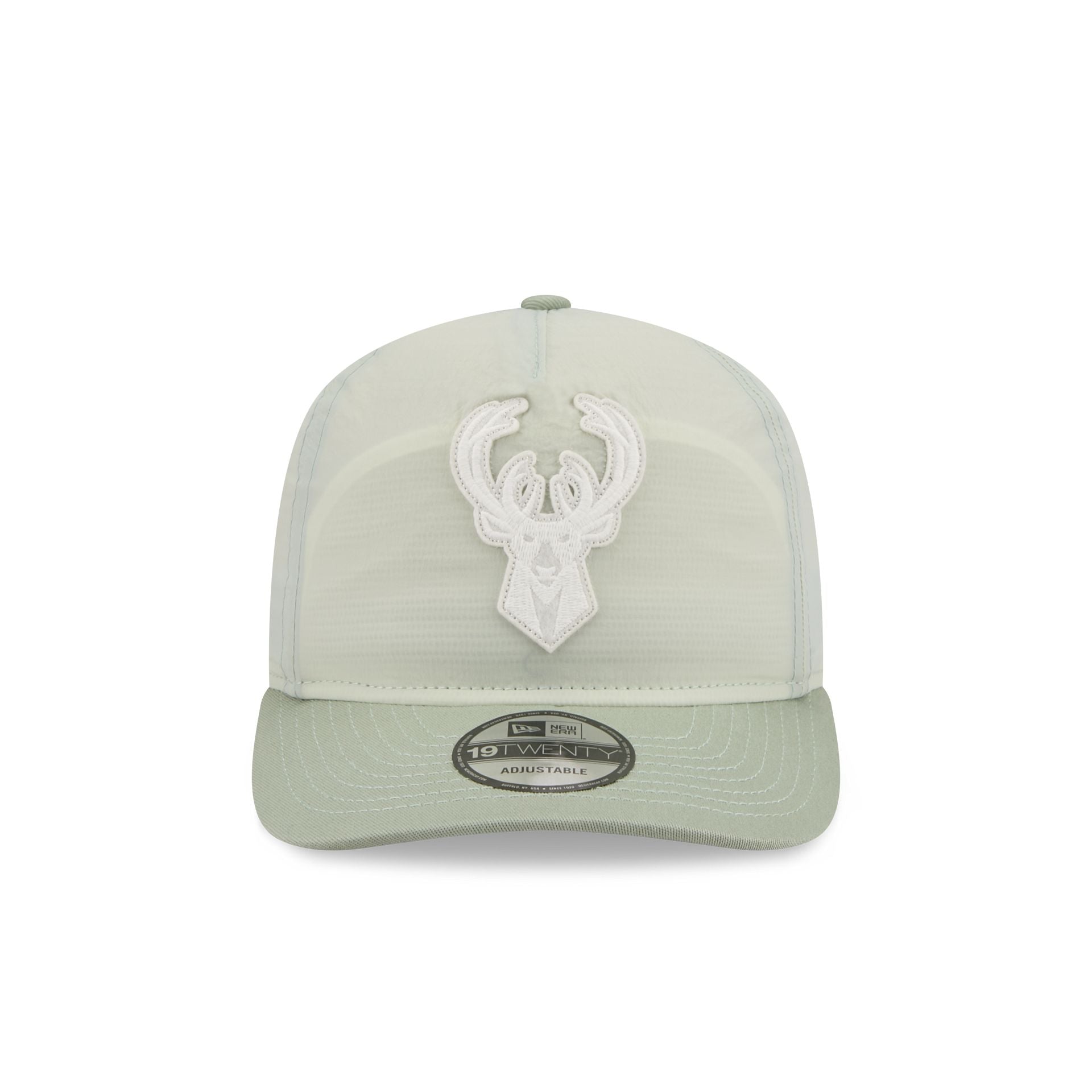 Alternative view of Milwaukee Bucks Crinkle 19Twenty Adjustable Hat