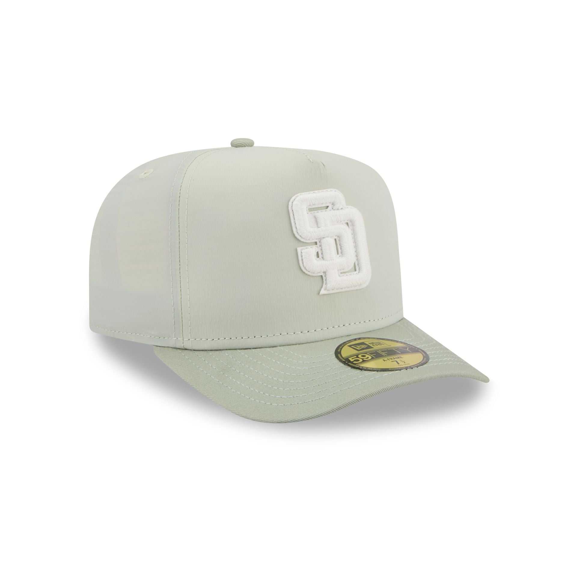 San Diego Padres Crinkle 59Fifty A-Frame Fitted Hat - Image 3