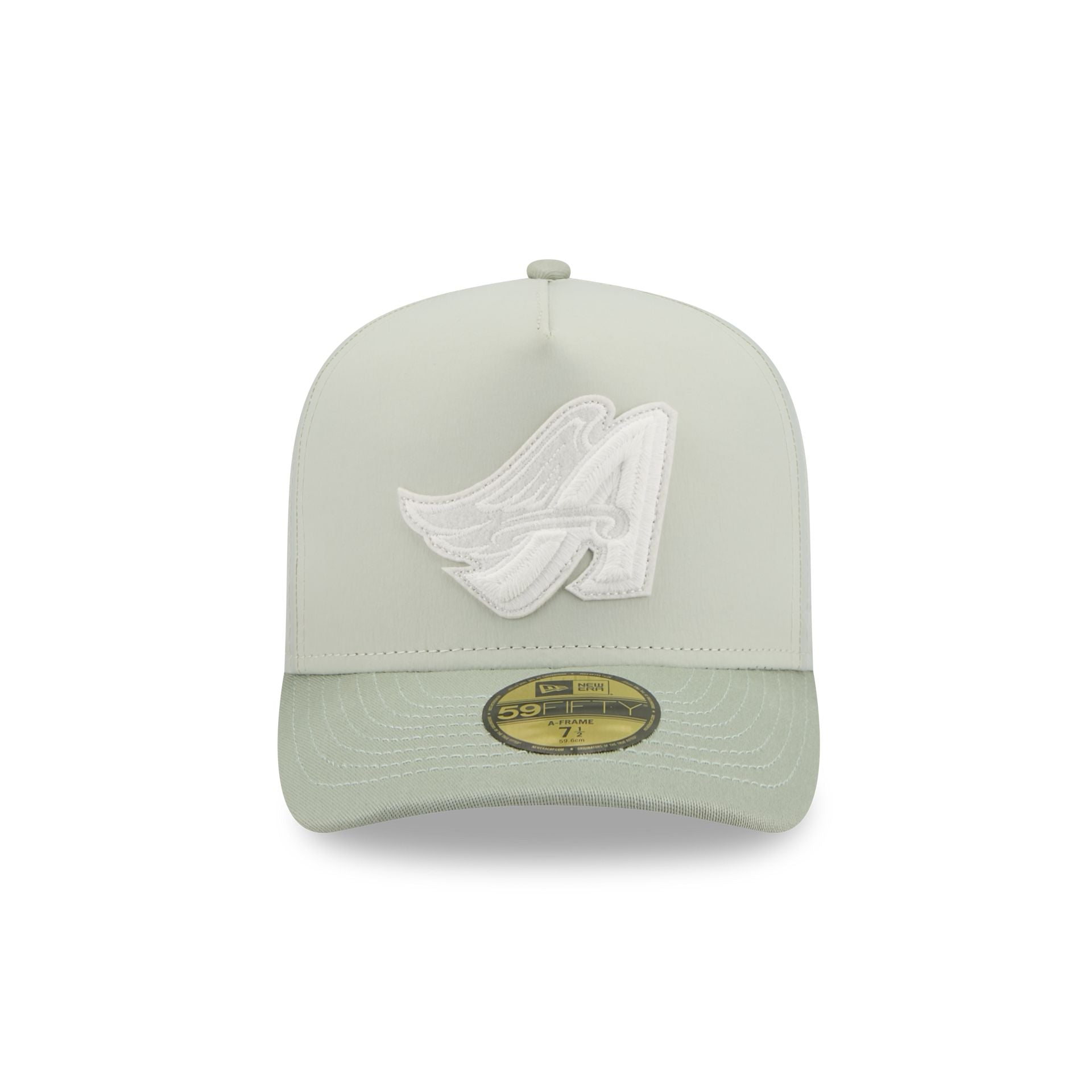 Alternative view of Los Angeles Angels Crinkle 59Fifty A-Frame Fitted Hat
