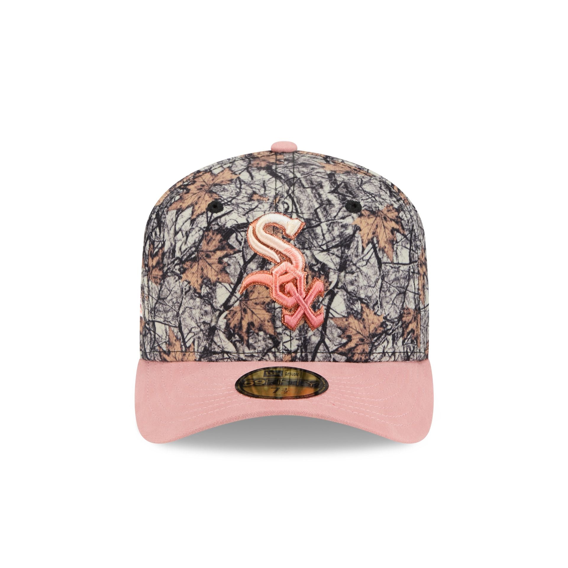 Alternative view of Just Caps Gradient Camo Chicago White Sox 59Fifty Fitted Hat