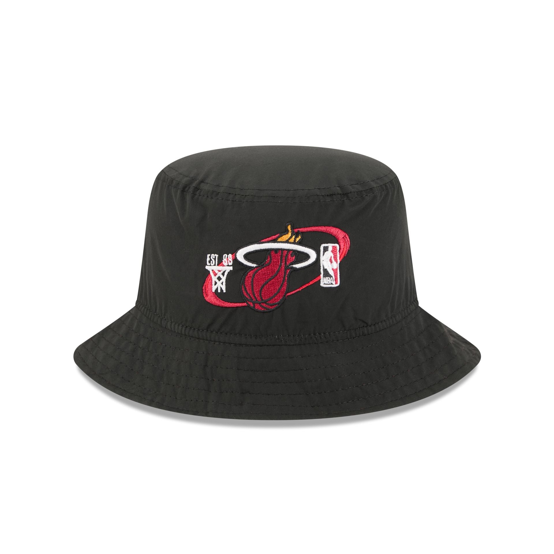 Alternative view of Miami Heat Nylon Logo Bucket Hat