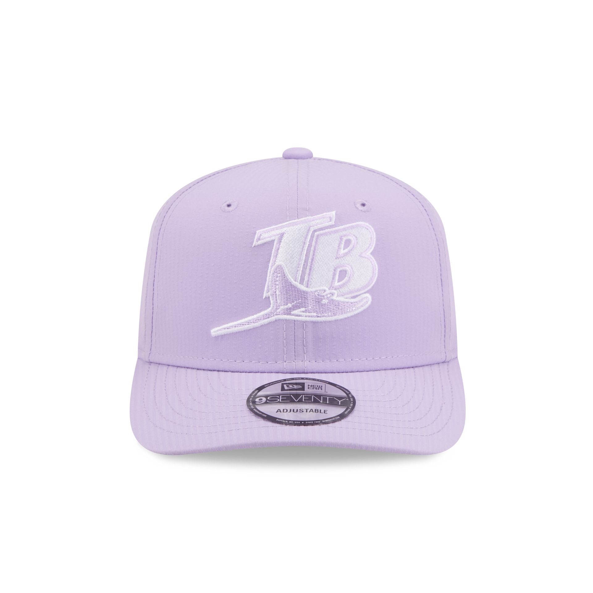 Alternative view of Tampa Bay Rays Pastel Crepe 9Seventy Stretch-Snap Hat
