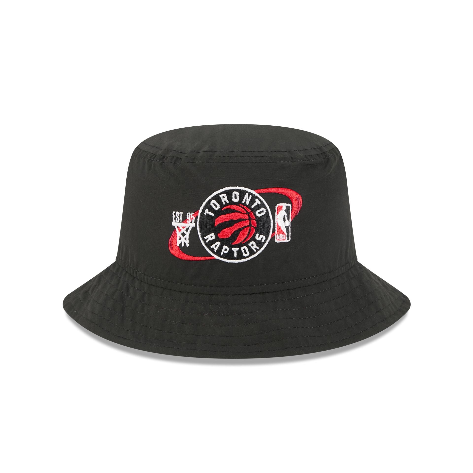Alternative view of Toronto Raptors Nylon Logo Bucket Hat