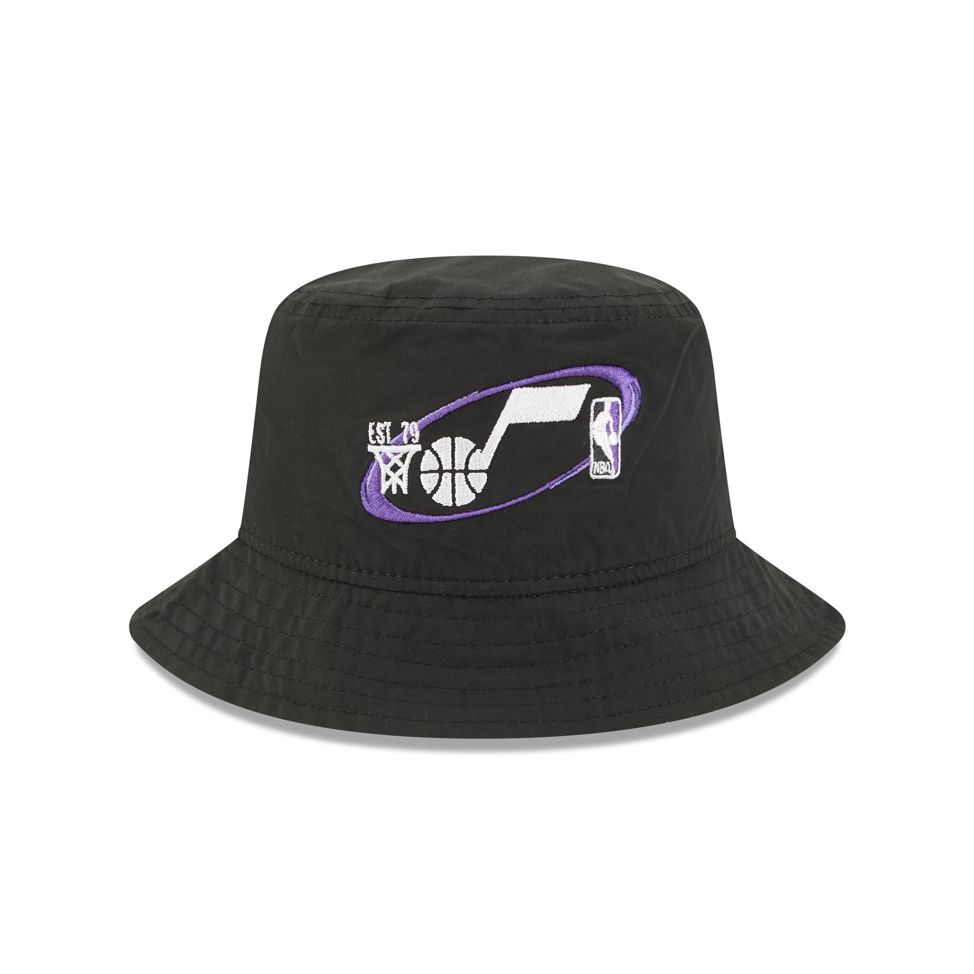 Alternative view of Utah Jazz Nylon Logo Bucket Hat