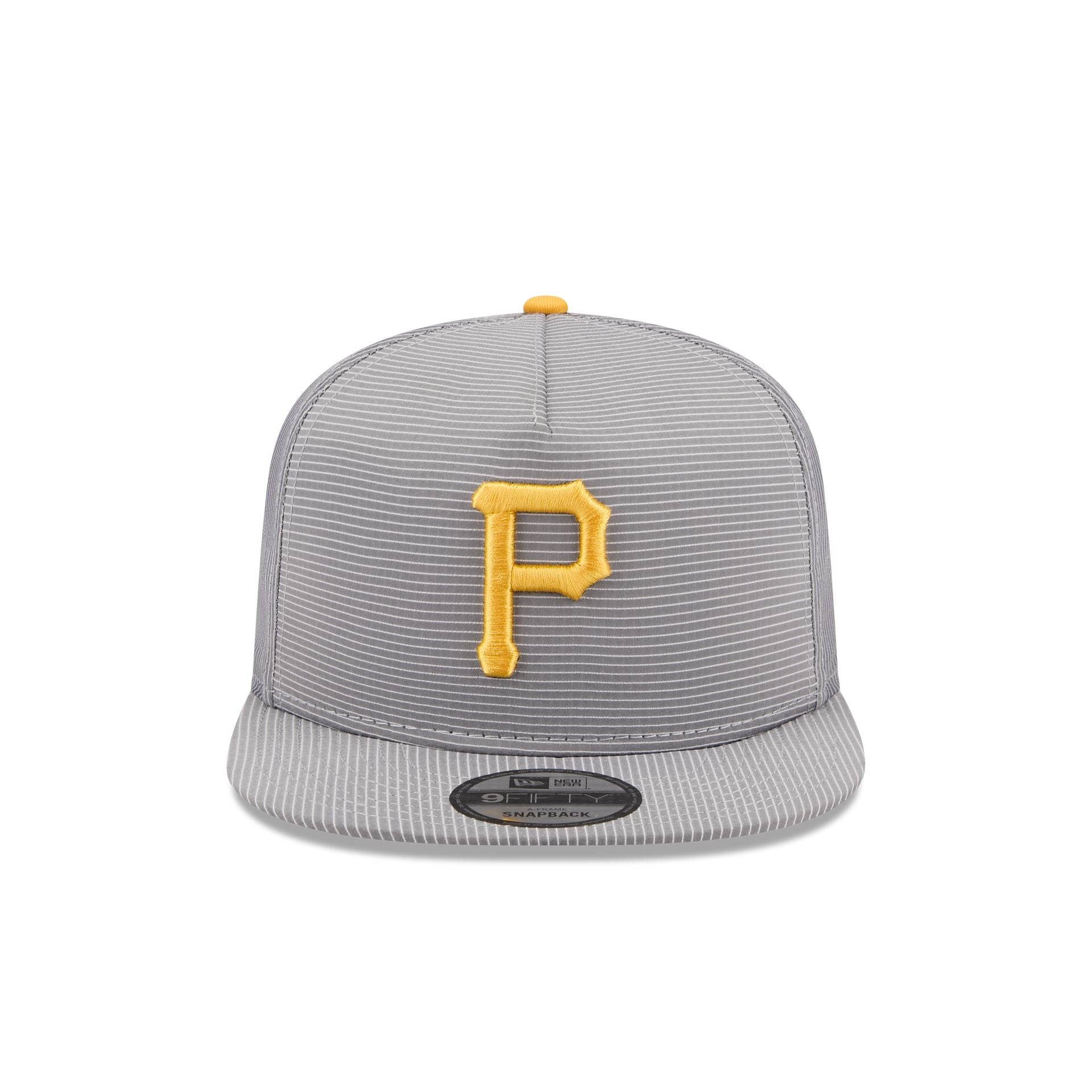 Alternative view of Pittsburgh Pirates Pinstripe Ripstop 9Fifty A-Frame Snapback Hat