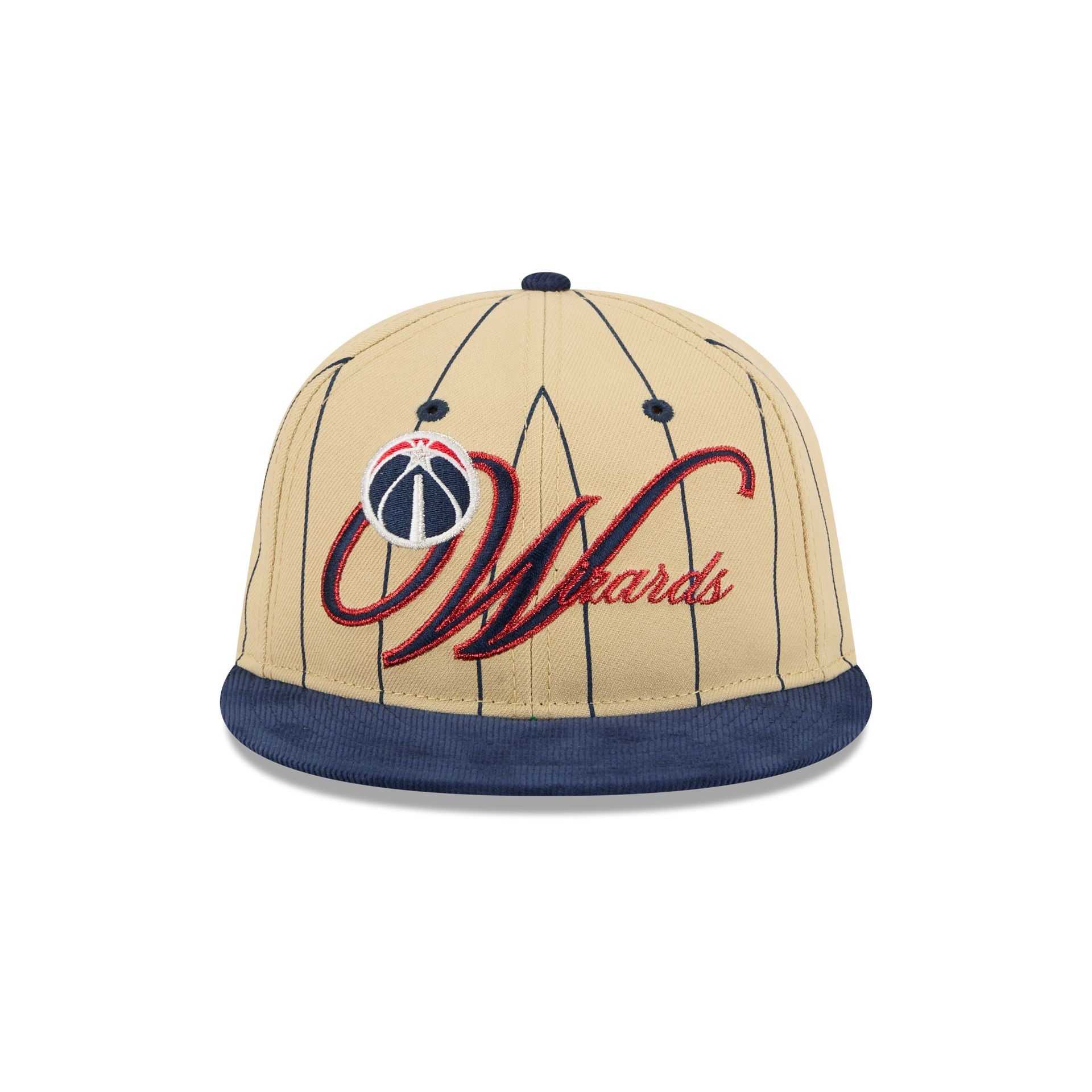 Alternative view of Washington Wizards Pinstripe Script Retro Crown 9Fifty Adjustable Hat