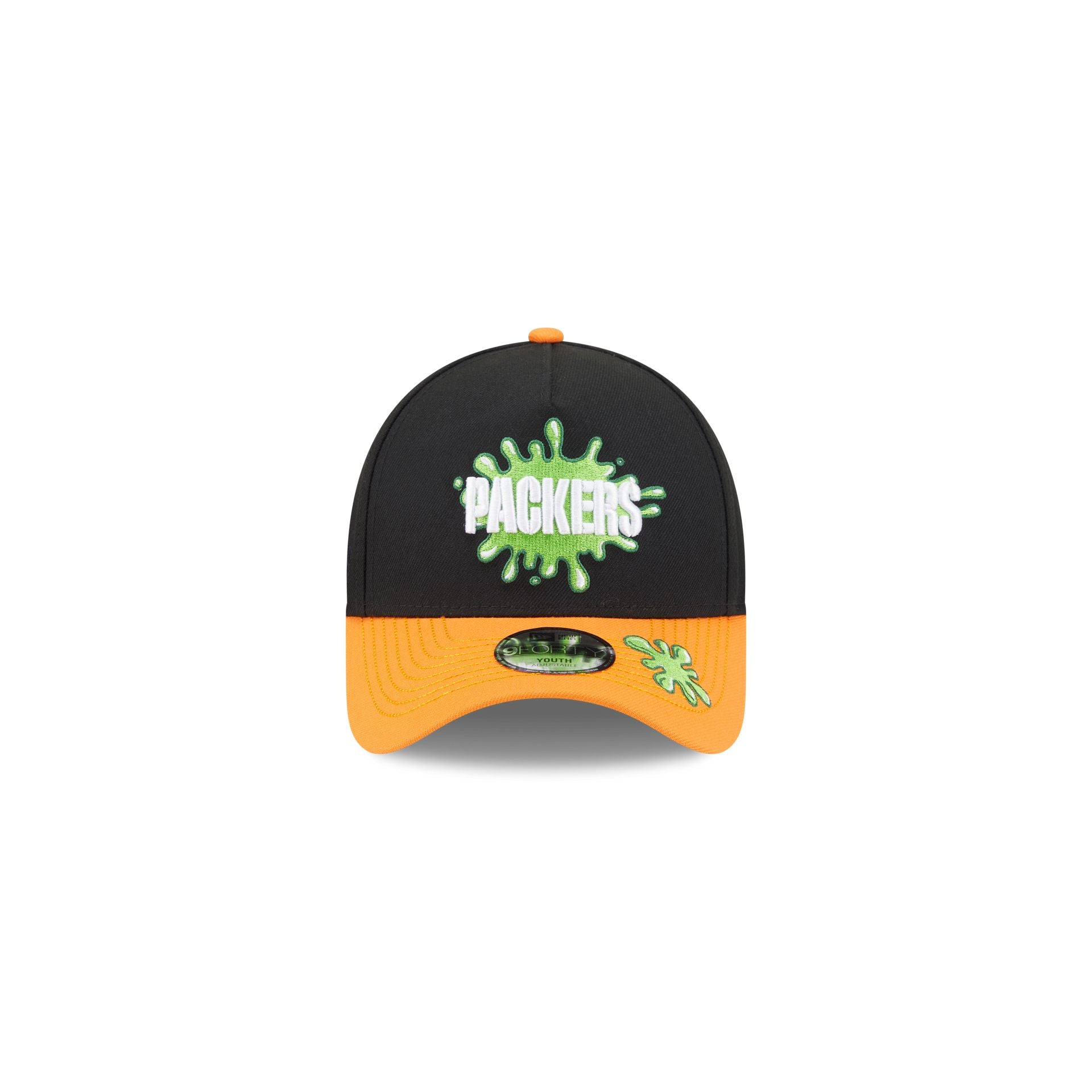Alternative view of Nickelodeon Slime X Green Bay Packers Kids 9Forty A-Frame Snapback Hat