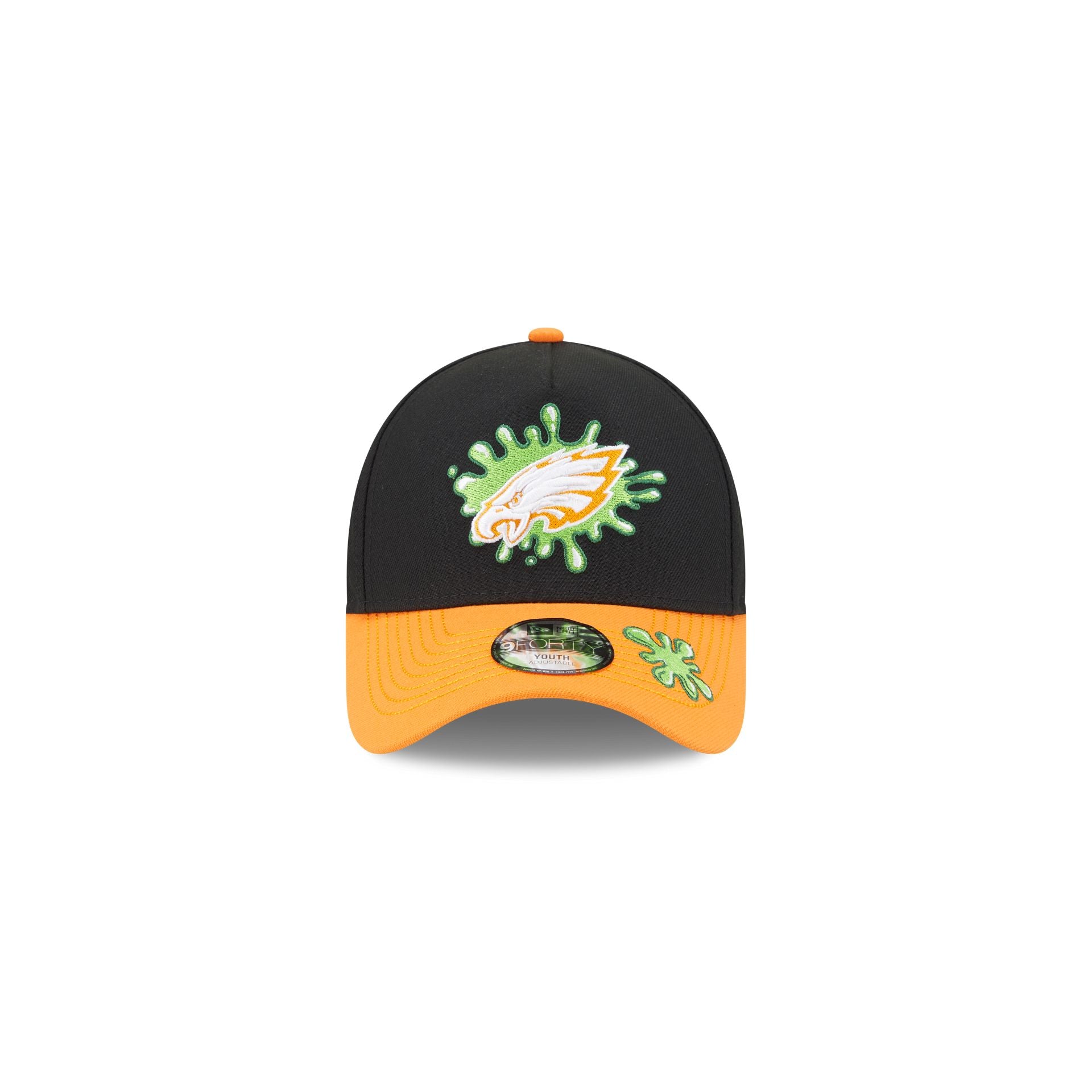 Alternative view of Nickelodeon Slime X Philadelphia Eagles Kids 9Forty A-Frame Snapback Hat