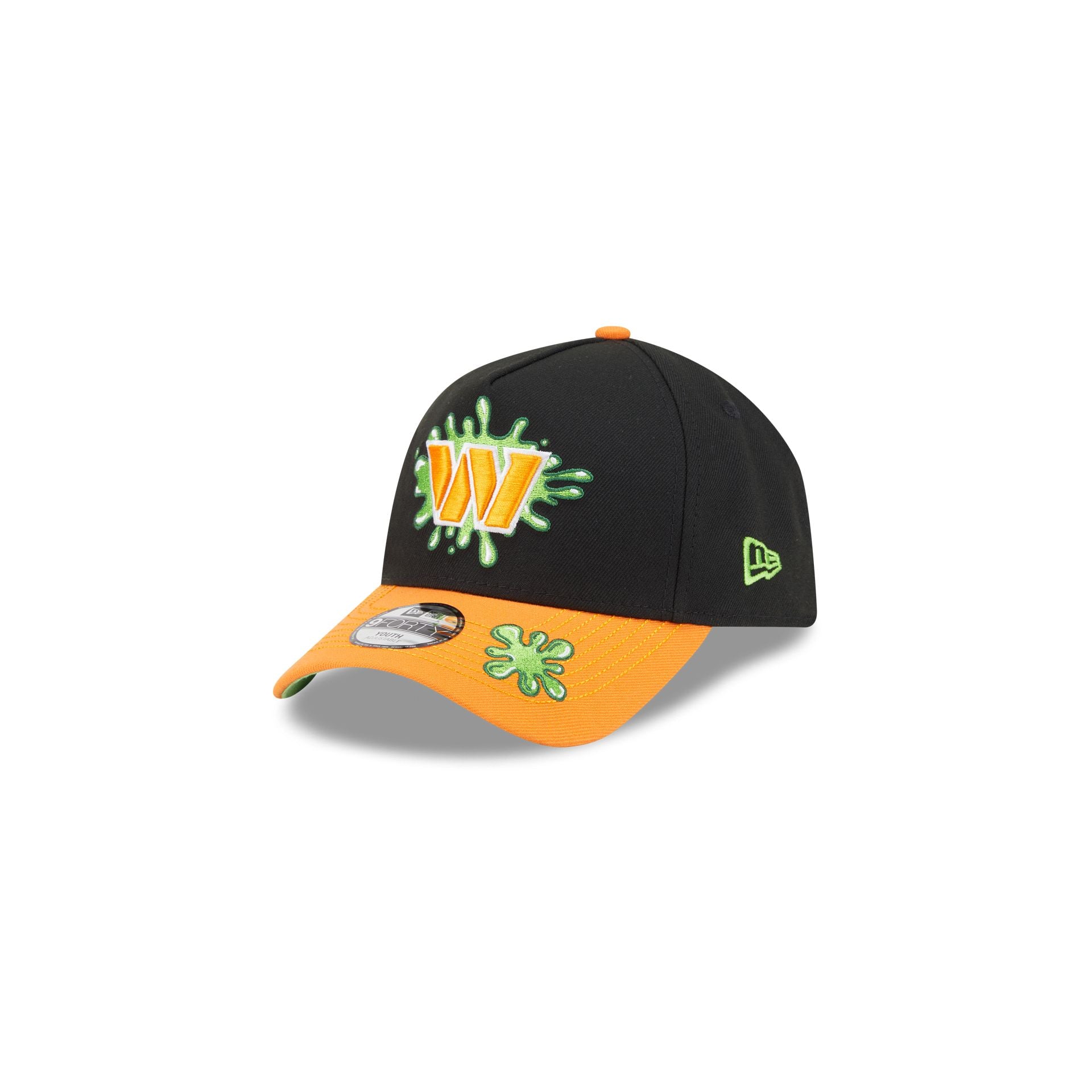 Nickelodeon Slime X Washington Commanders Kids 9Forty A-Frame Snapback Hat