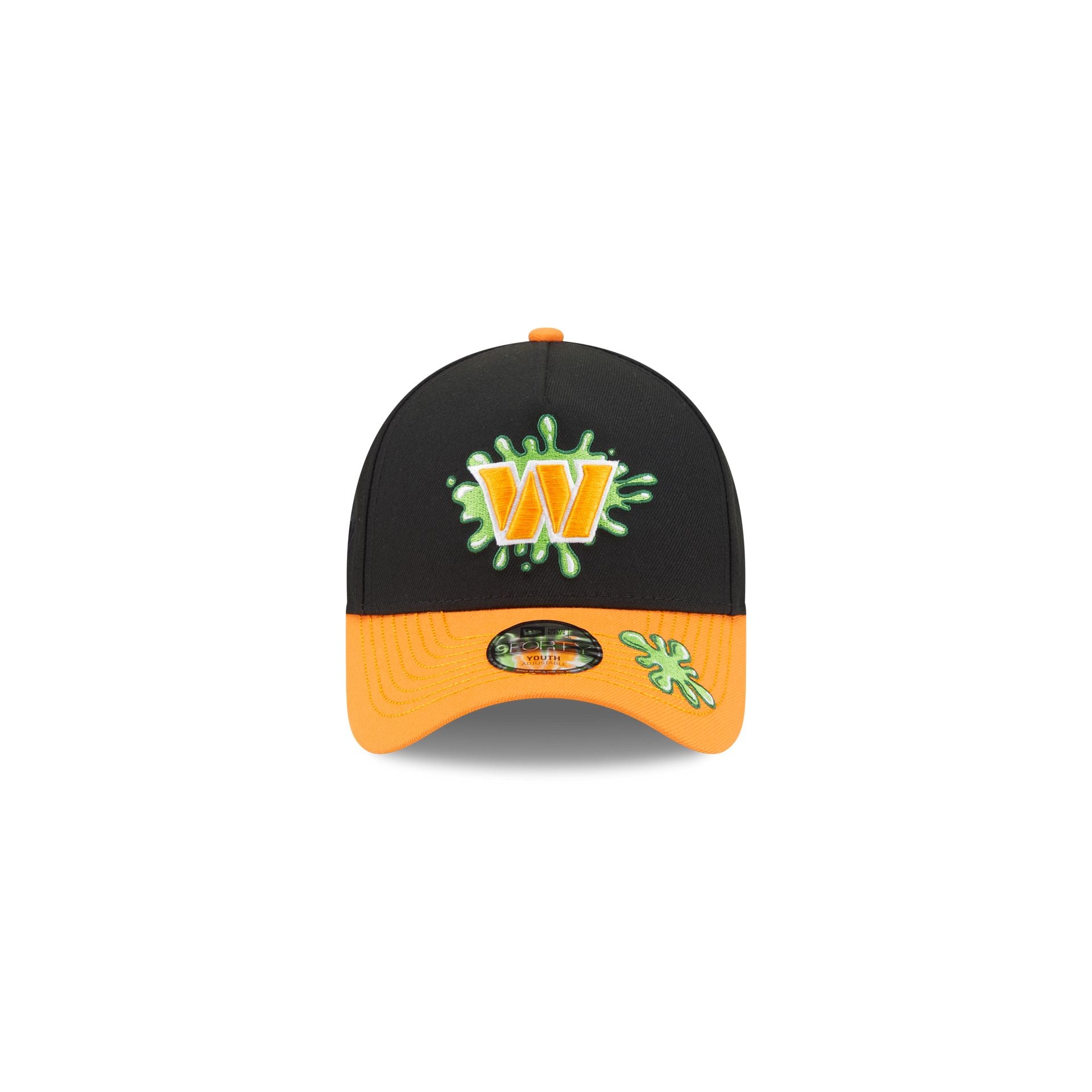 Alternative view of Nickelodeon Slime X Washington Commanders Kids 9Forty A-Frame Snapback Hat