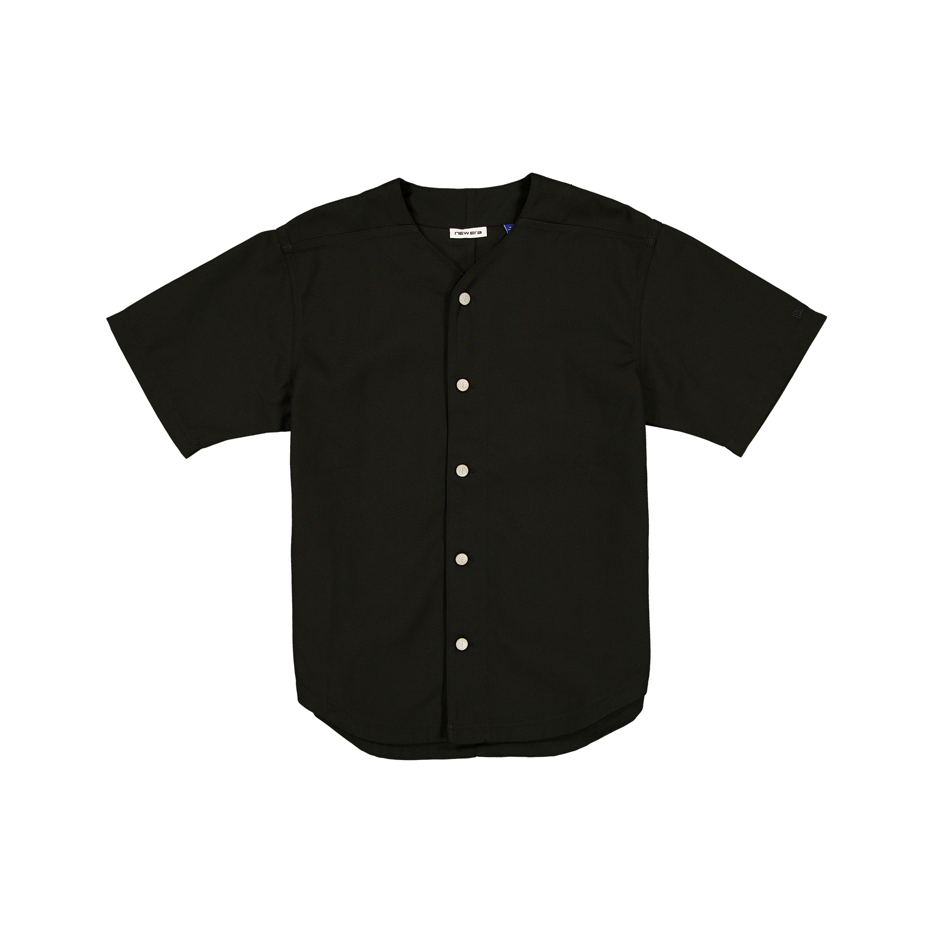 New Era Branded Black Baseball Jersey