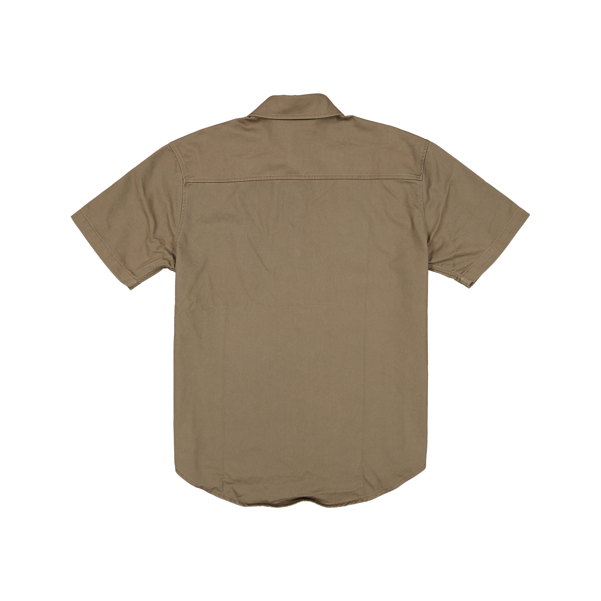 Alternative view of New Era Branded Brushed Cotton Falcon Button Up Shirt