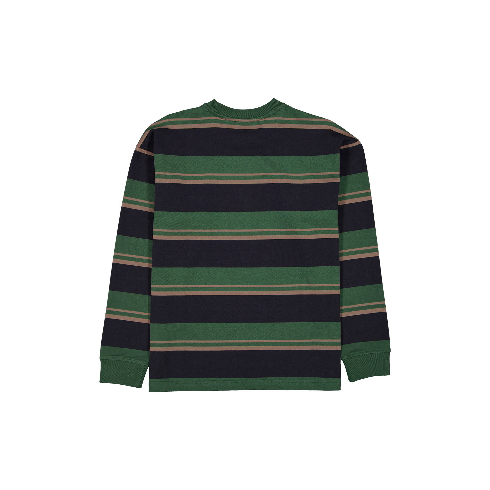 Alternative view of New Era Branded Yarn Dyed Cilantro Green Crewneck
