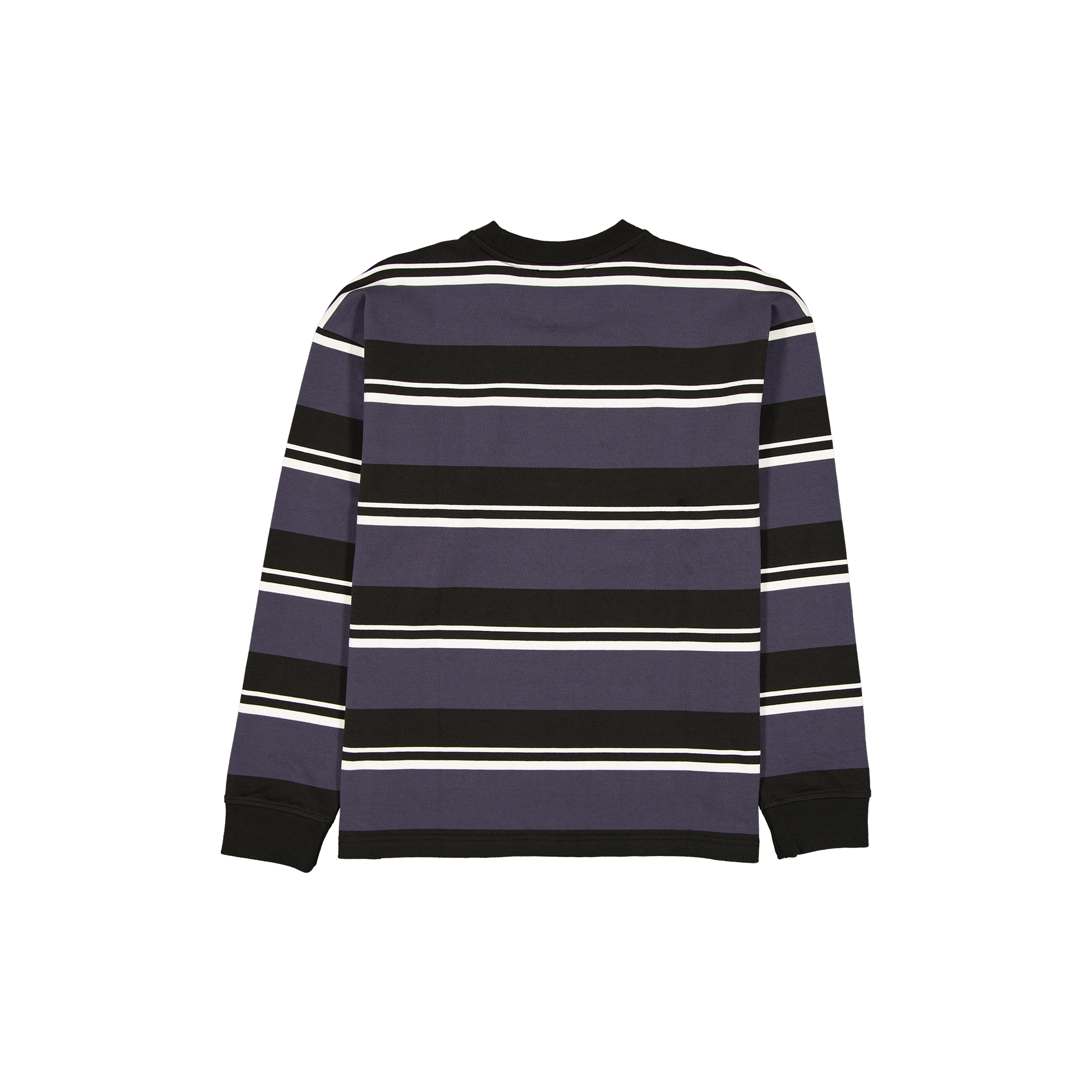 Alternative view of New Era Branded Yarn Dyed Black Crewneck