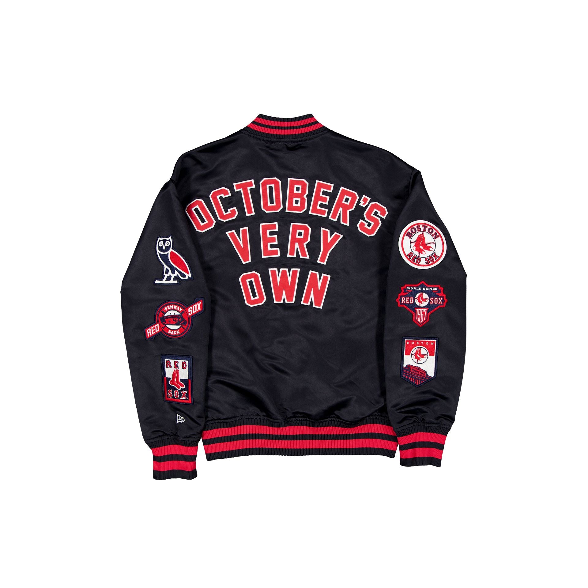 Alternative view of Ovo X Boston Red Sox Jacket