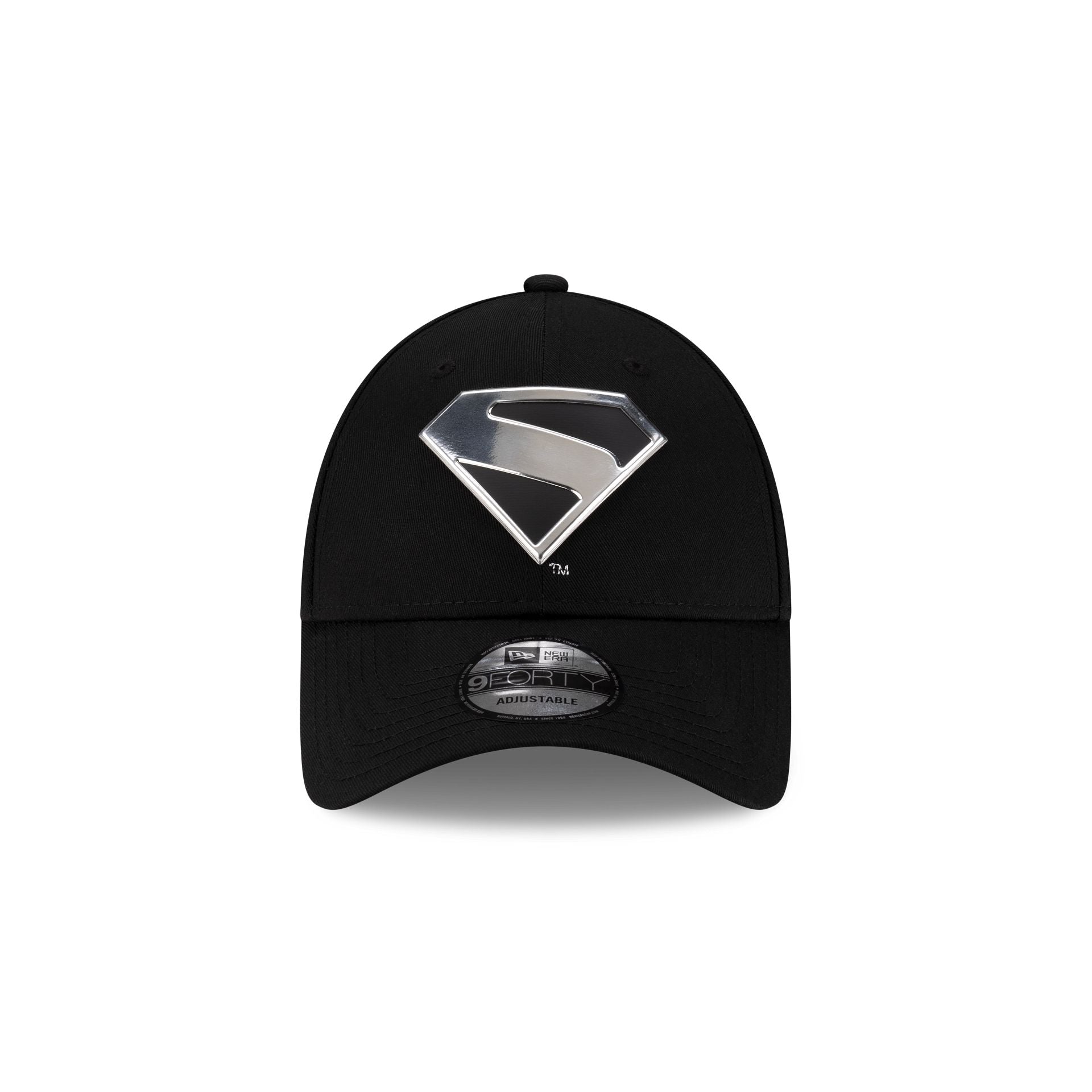 Alternative view of Superman Black 9Forty Adjustable Hat