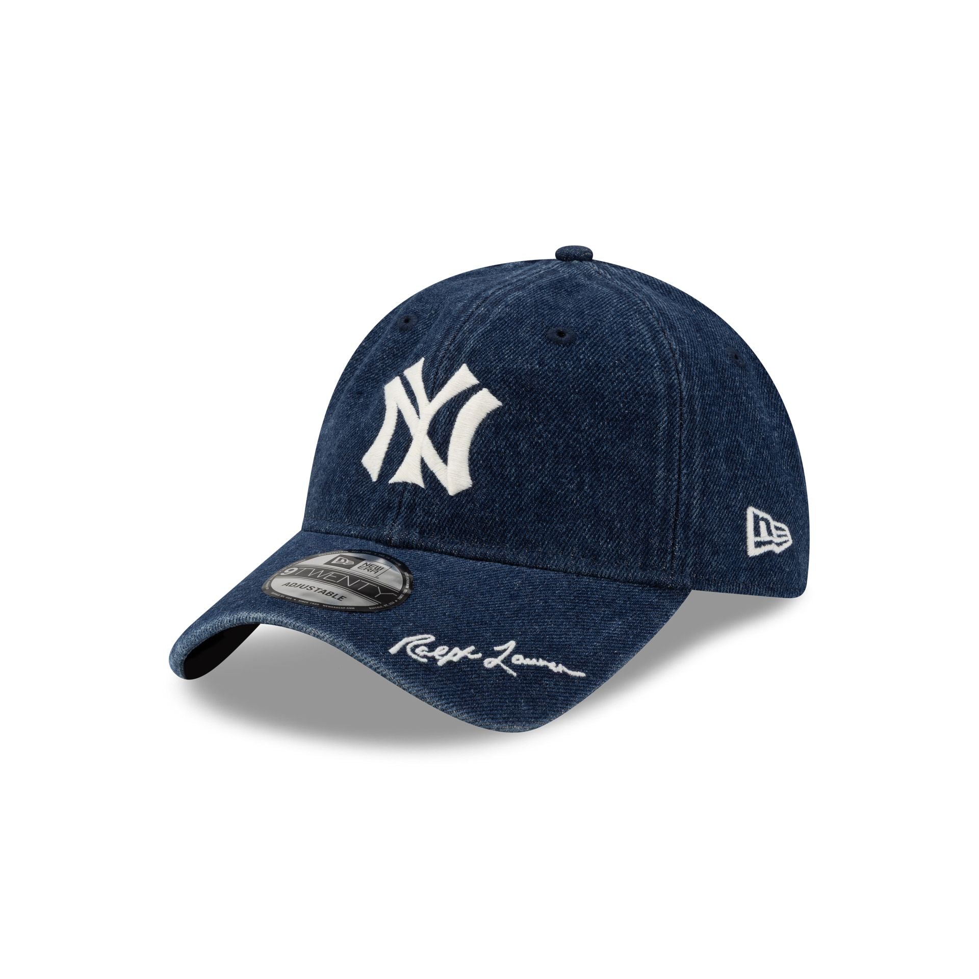 Ralph Lauren X New York Yankees Denim 9Twenty Adjustable Hat