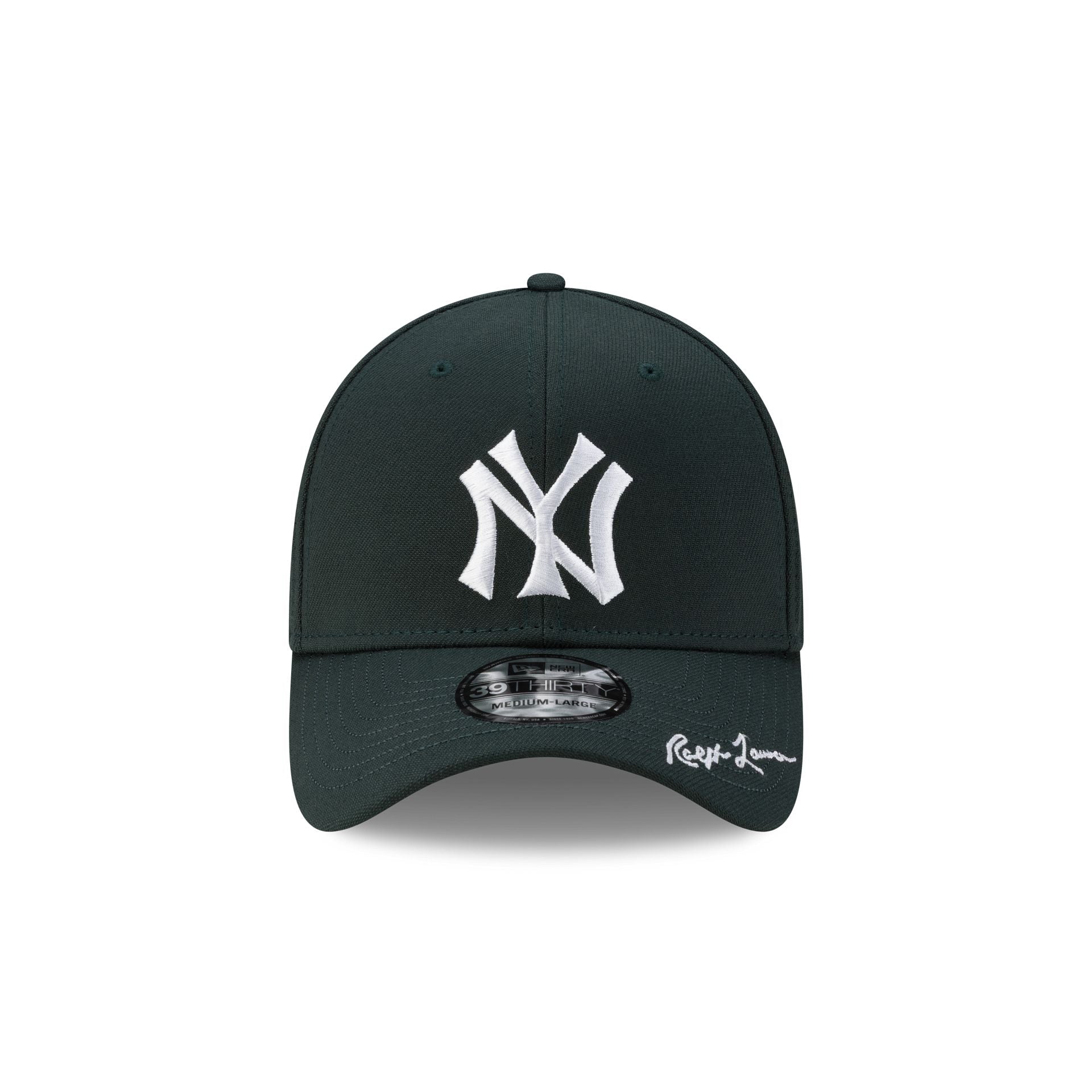 Alternative view of Ralph Lauren X New York Yankees Dark Green 39Thirty Stretch Fit Hat