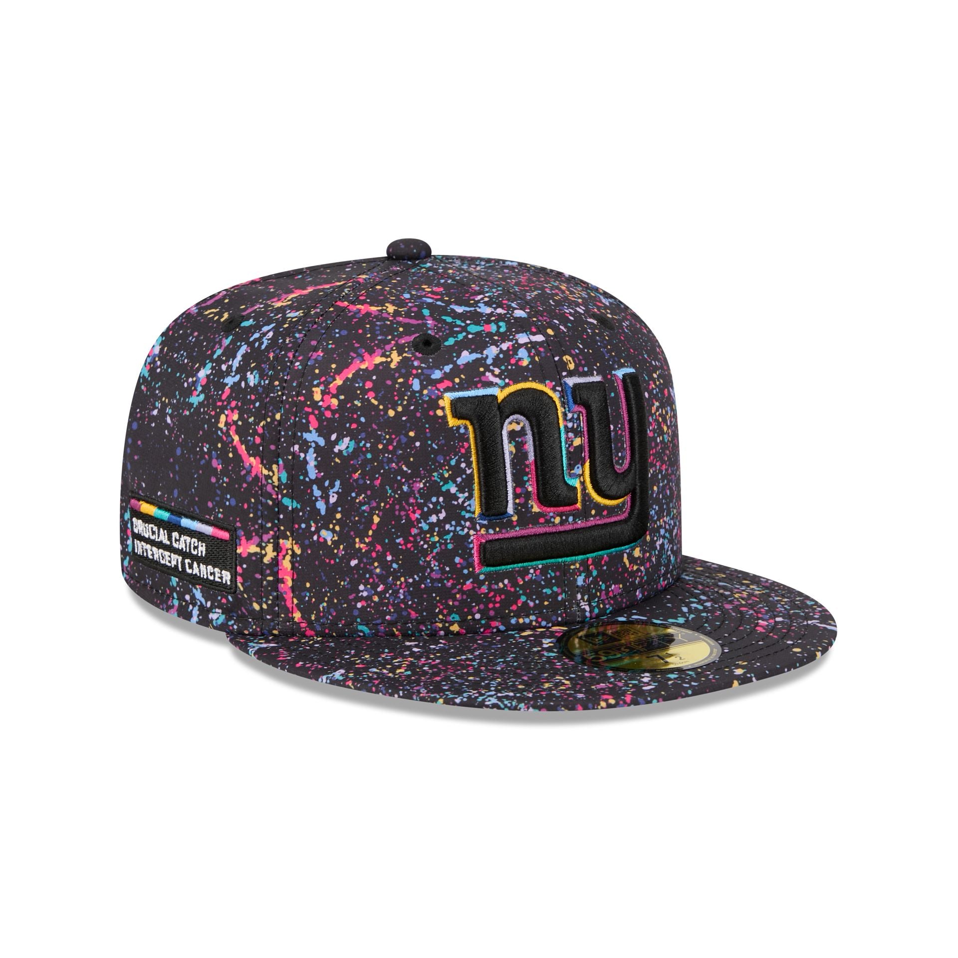 New York Giants 2025 Crucial Catch 59Fifty Fitted Hat