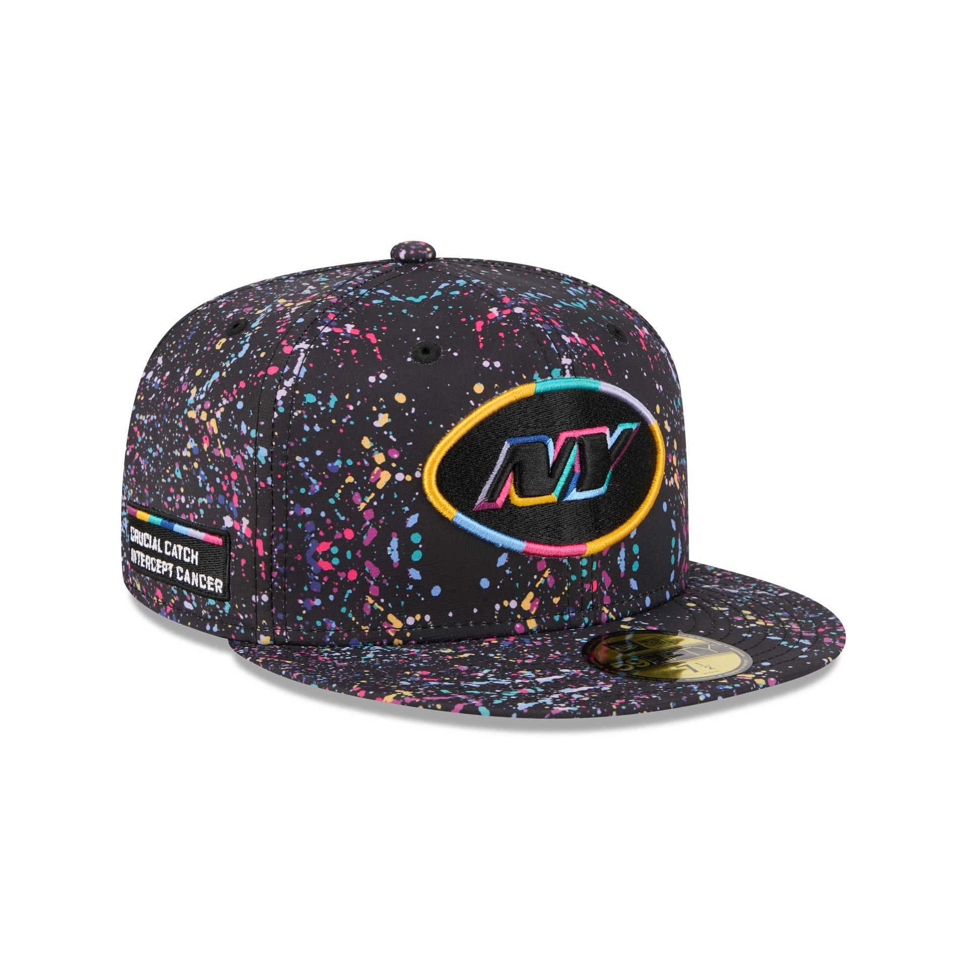 New York Jets 2025 Crucial Catch 59Fifty Fitted Hat