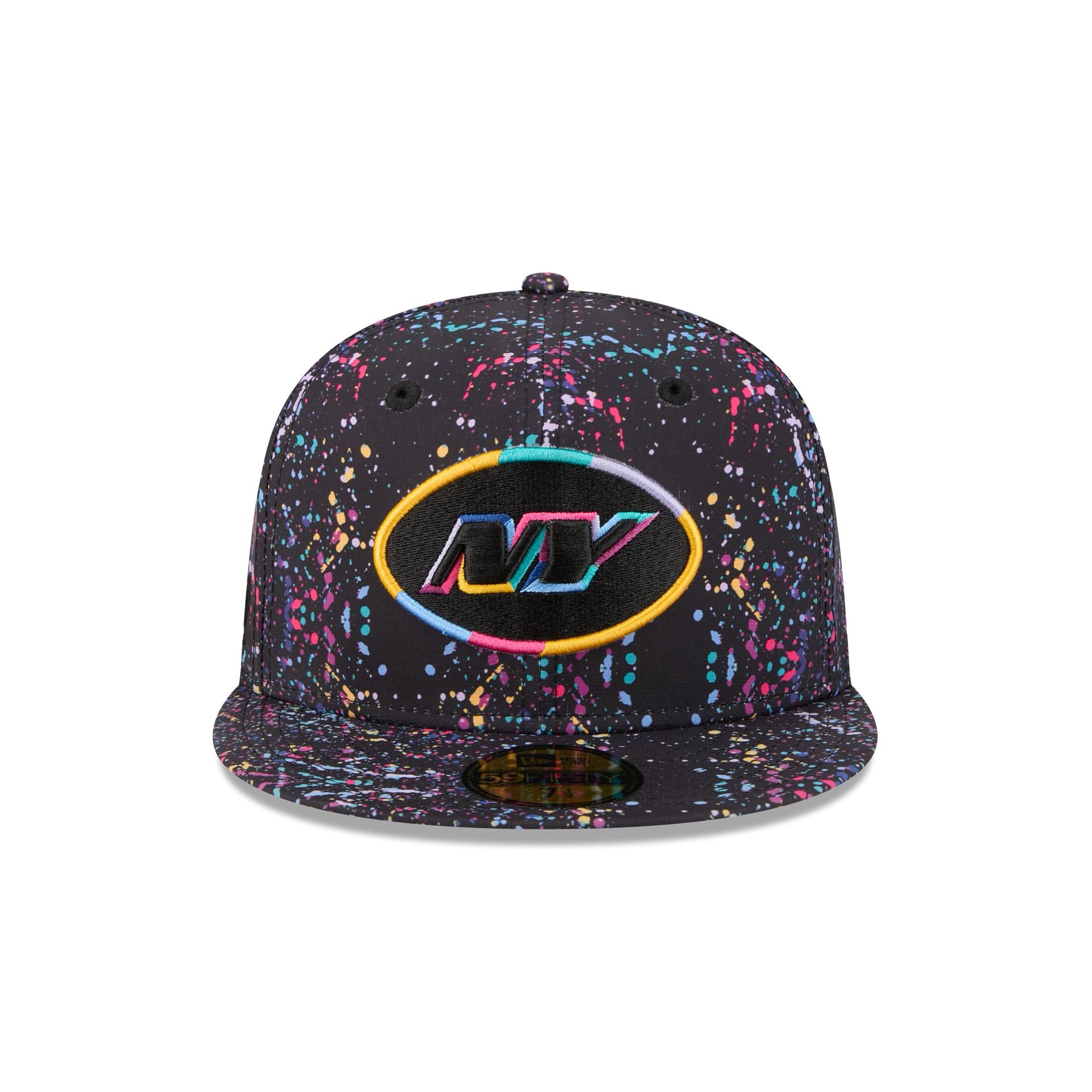 Alternative view of New York Jets 2025 Crucial Catch 59Fifty Fitted Hat