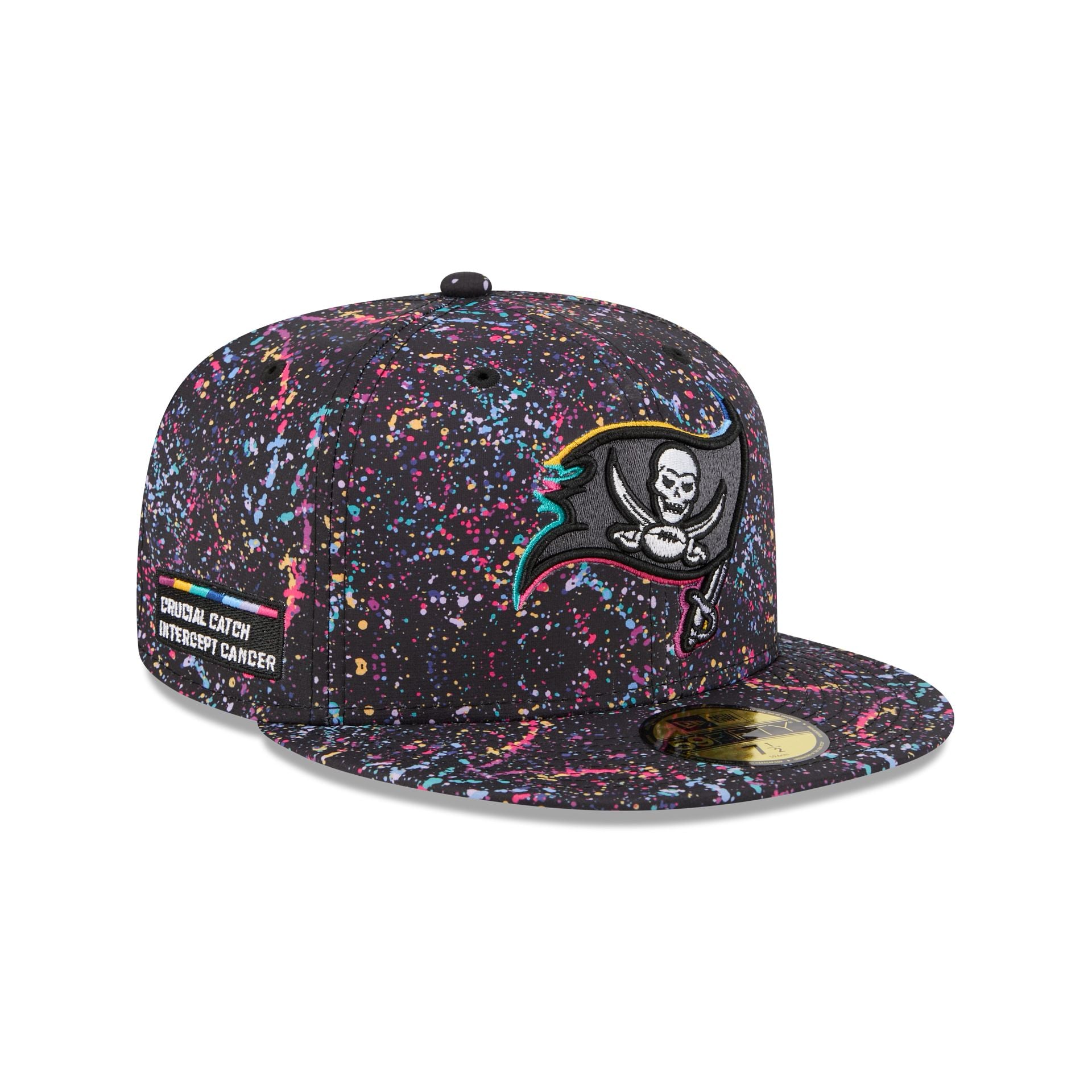 Tampa Bay Buccaneers 2025 Crucial Catch 59Fifty Fitted Hat