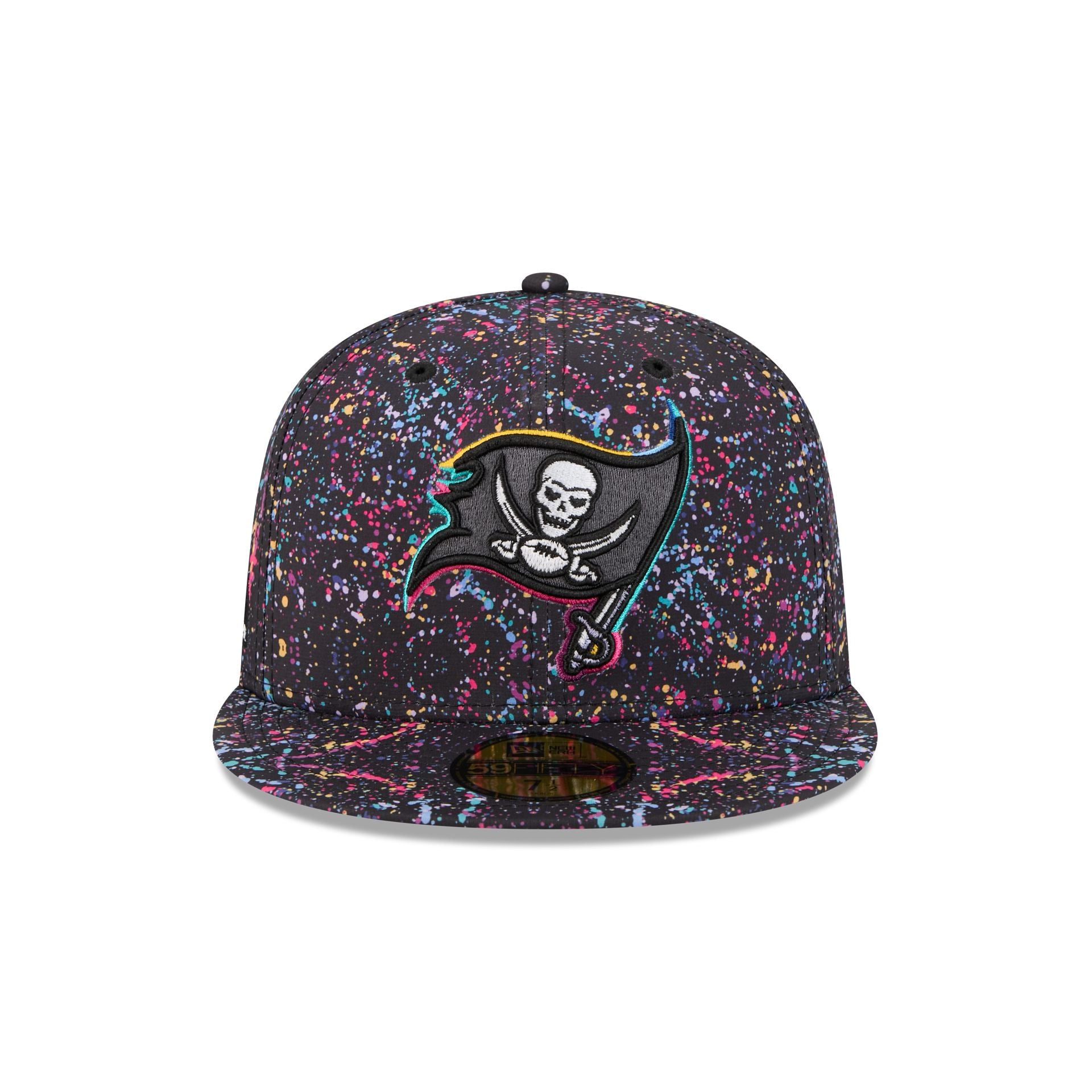 Alternative view of Tampa Bay Buccaneers 2025 Crucial Catch 59Fifty Fitted Hat