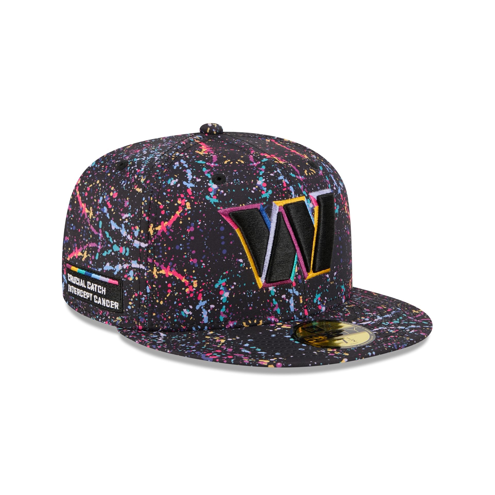 Washington Commanders 2025 Crucial Catch 59Fifty Fitted Hat