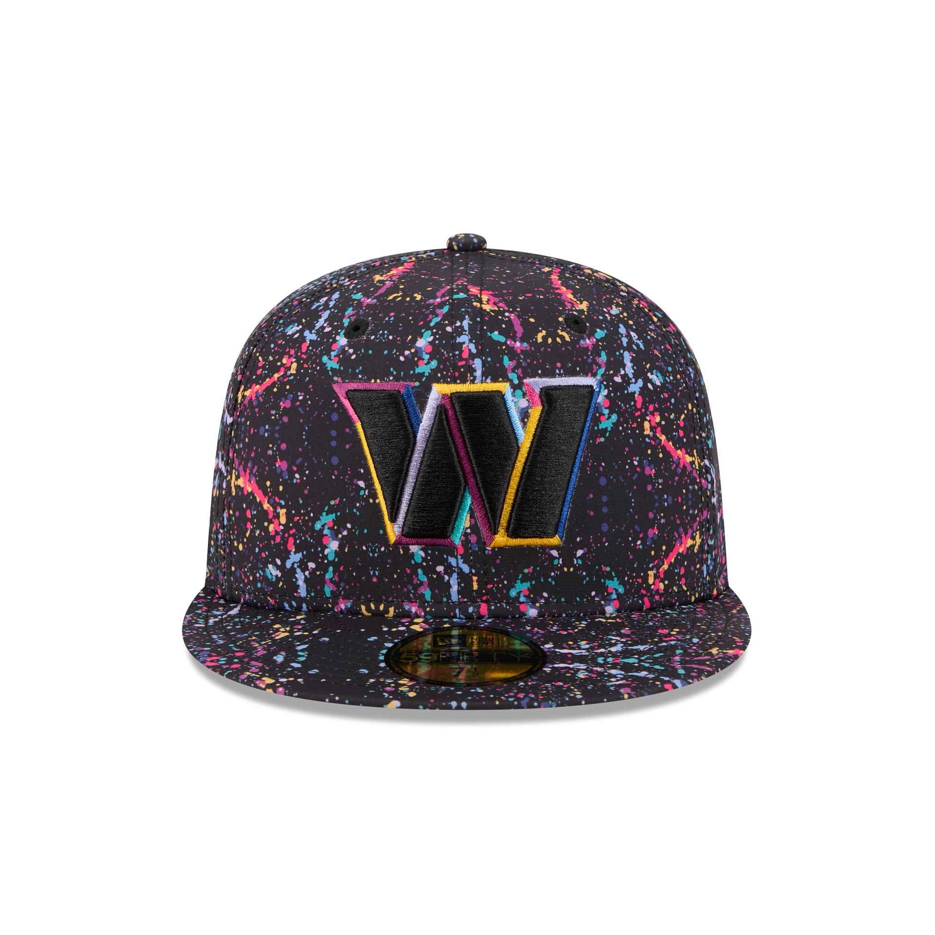 Alternative view of Washington Commanders 2025 Crucial Catch 59Fifty Fitted Hat