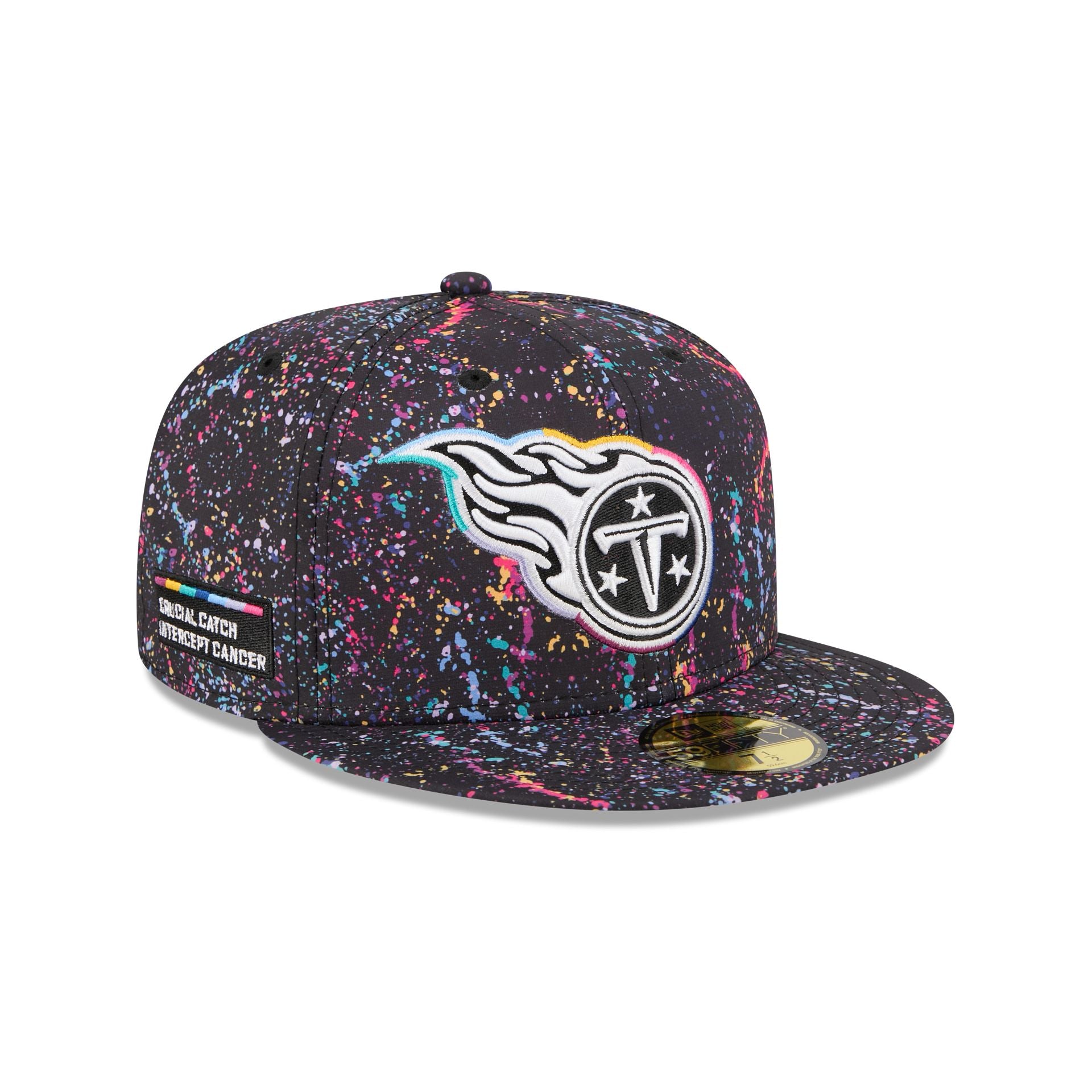 Tennessee Titans 2025 Crucial Catch 59Fifty Fitted Hat