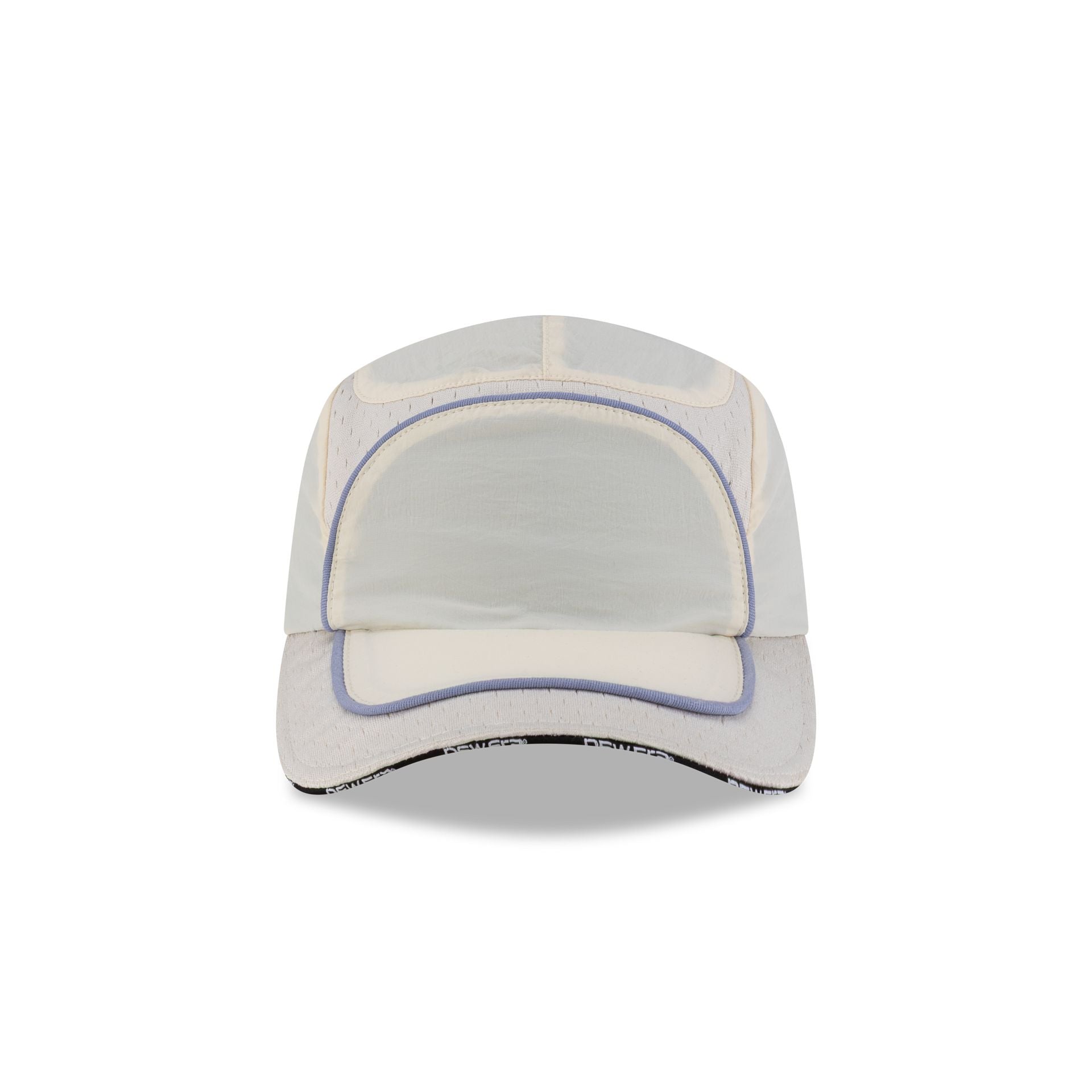 Alternative view of New Era Branded Wavy Chrome White Runner Strapback Hat