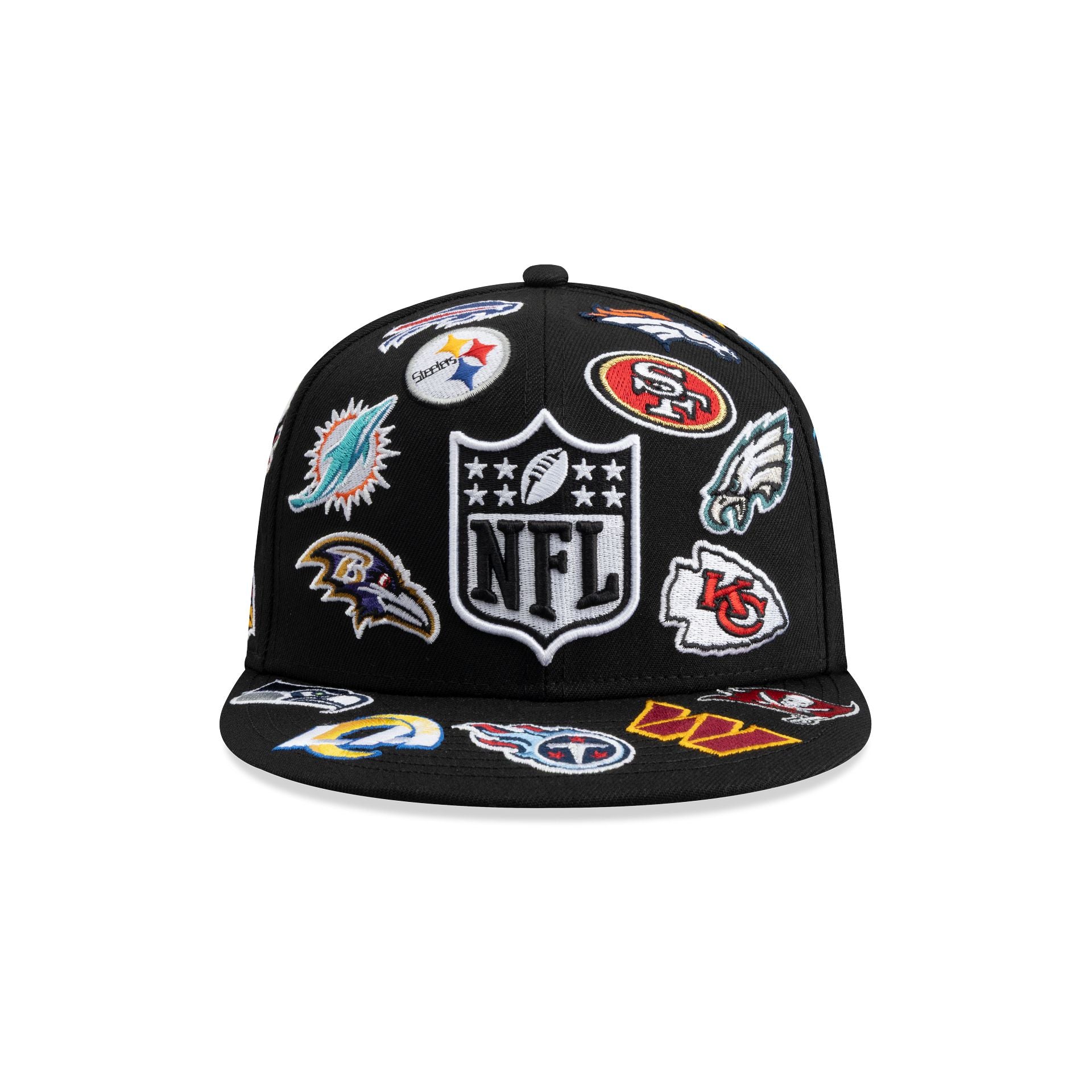 Alternative view of Nfl Logo Scramble 59Fifty Fitted Hat