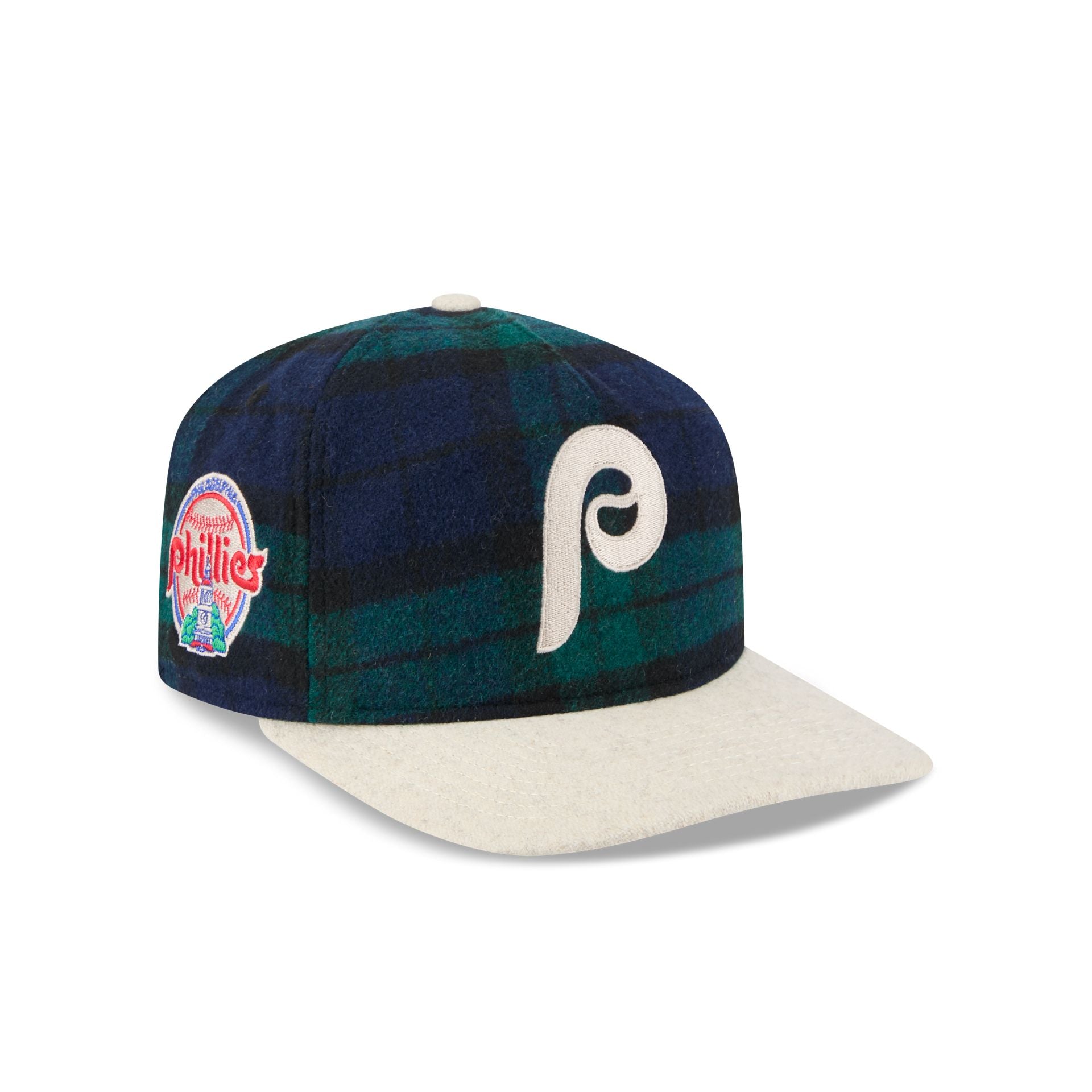 Philadelphia Phillies Plaid Letterman 19Twenty Adjustable Hat