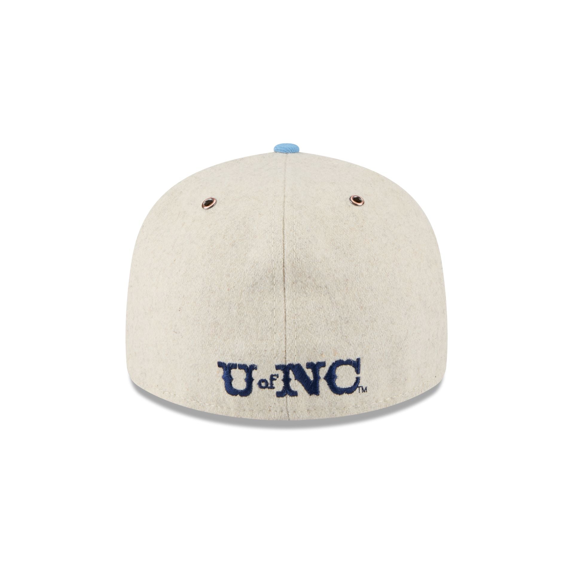 North Carolina Tar Heels College Vault Wool Letterman Retro Crown 59Fifty Fitted Hat - Image 6