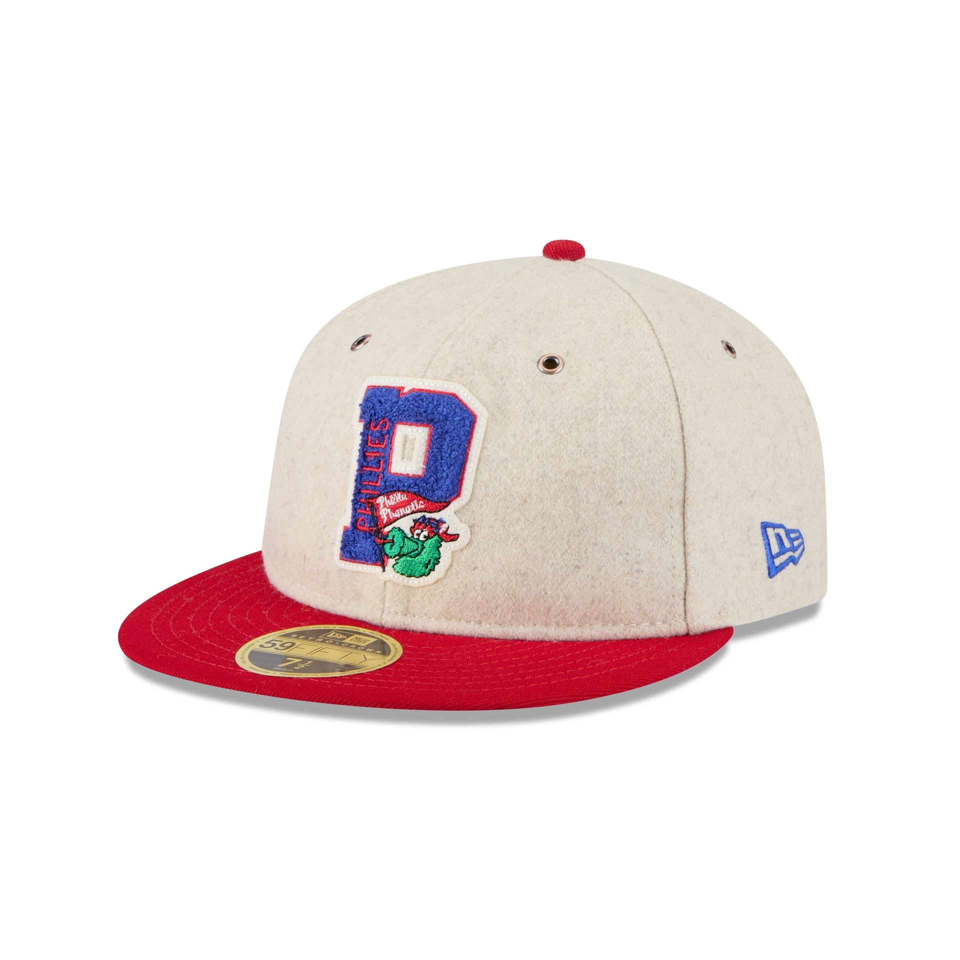 Philadelphia Phillies Wool Letterman Retro Crown 59Fifty Fitted Hat