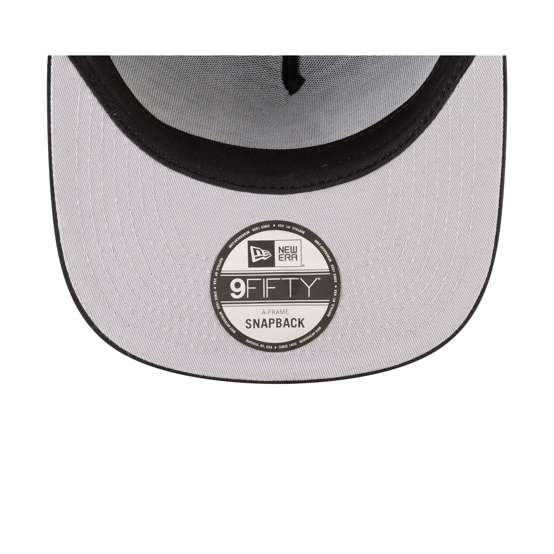 Montreal Expos Wool Letterman 9Fifty A-Frame Snapback Hat - Image 7