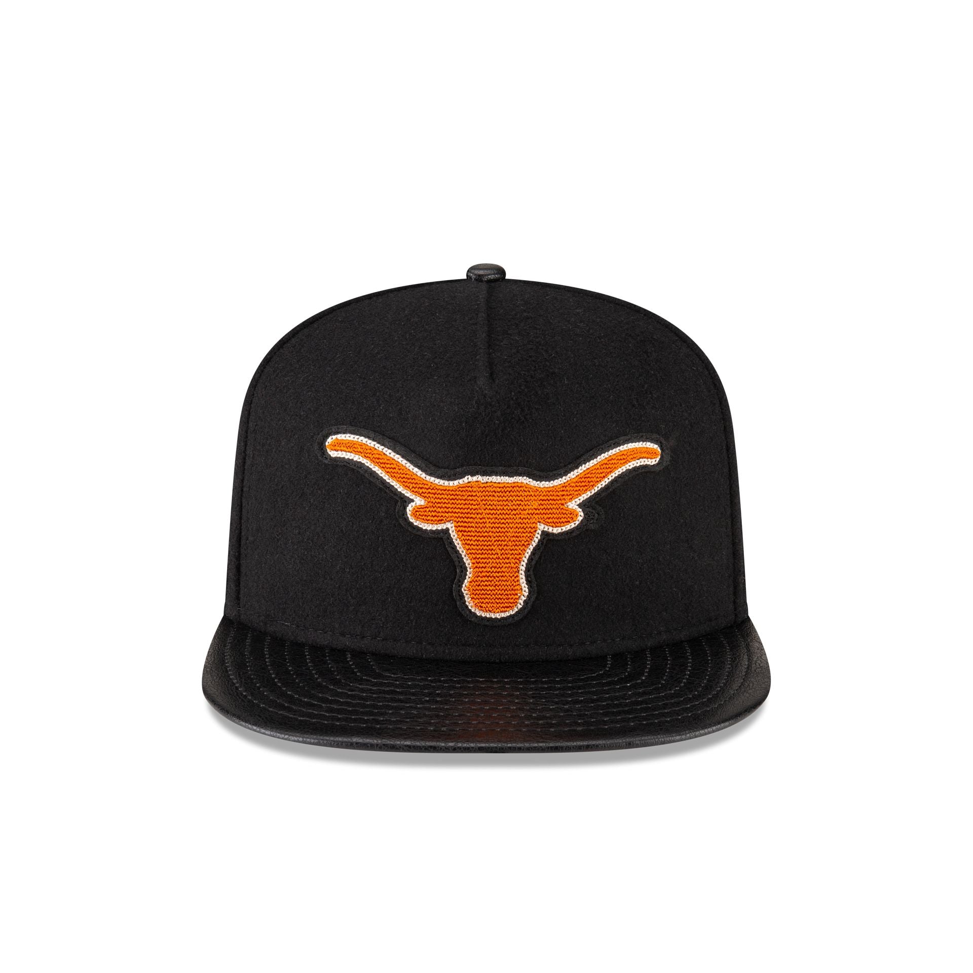 Alternative view of Texas Longhorns Wool Letterman 9Fifty A-Frame Snapback Hat