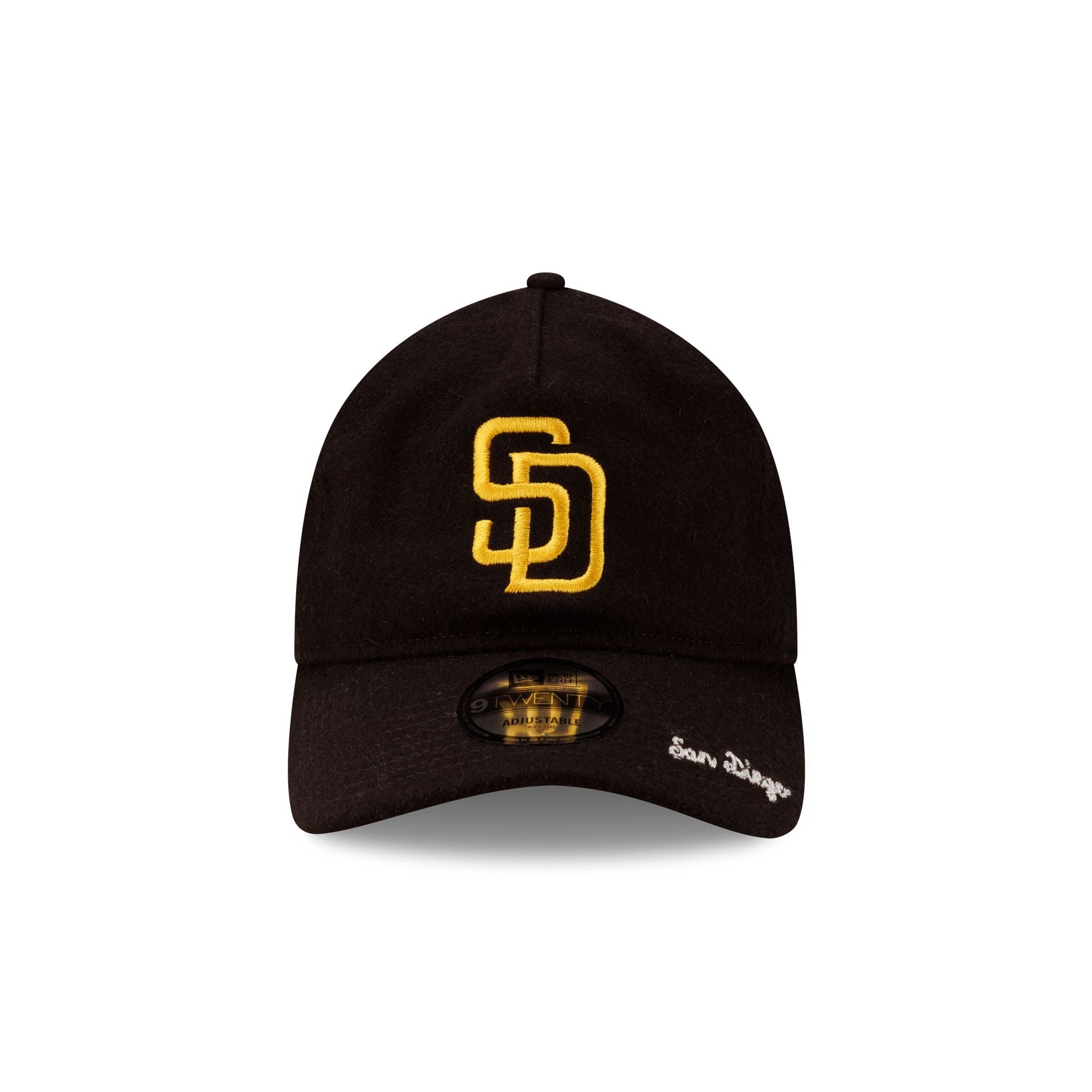Alternative view of San Diego Padres Wool Letterman 9Twenty A-Frame Adjustable Hat Adjustable Hat