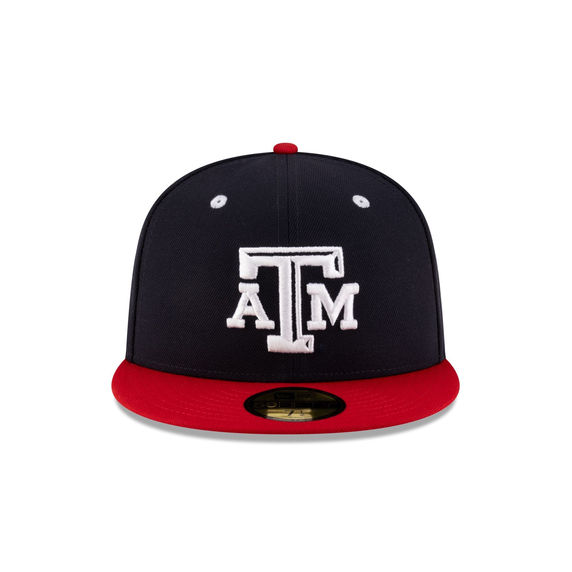 Alternative view of Texas A&M Aggies Red White & Blue 59Fifty Fitted Hat