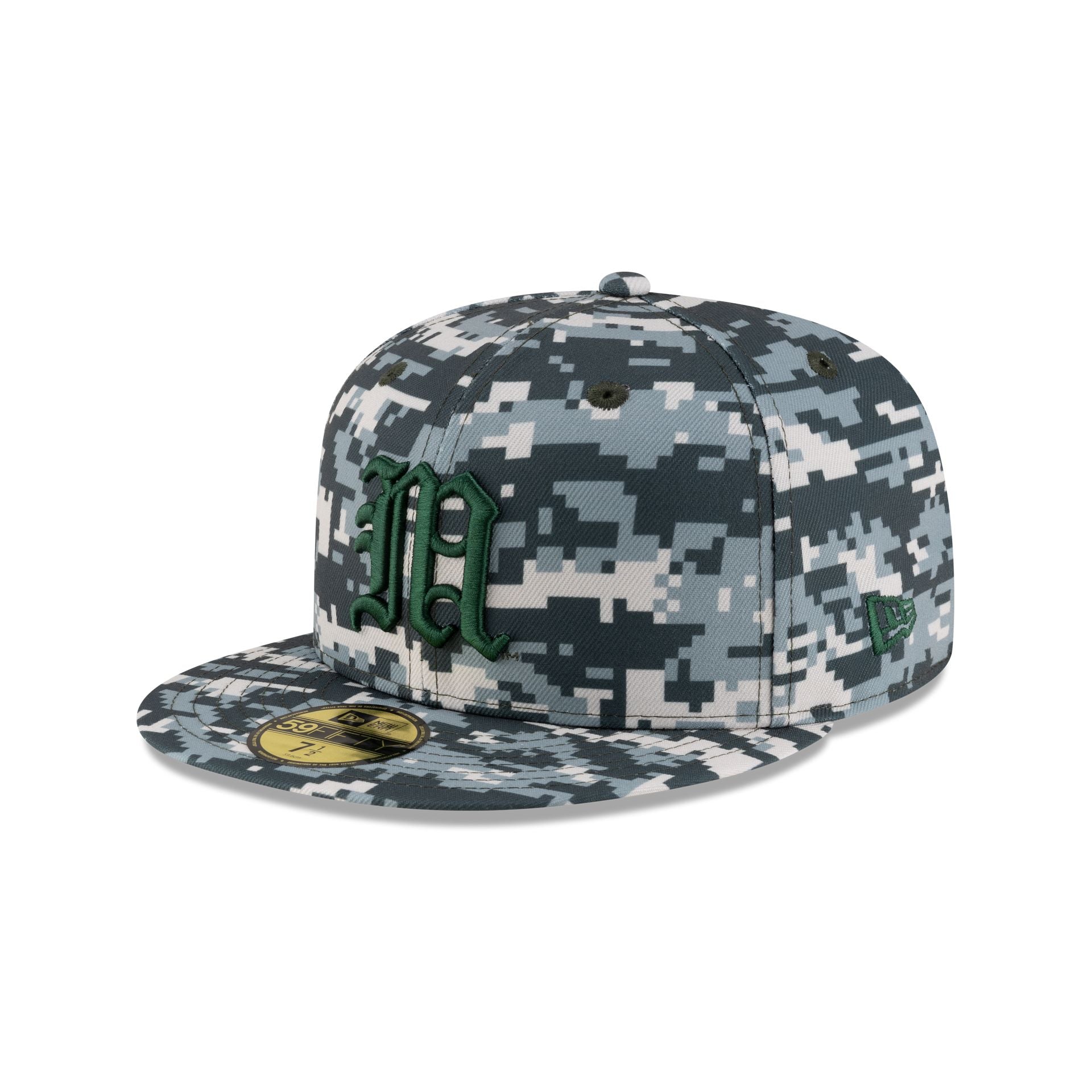 Miami Hurricanes Digi Camo 59Fifty Fitted Hat