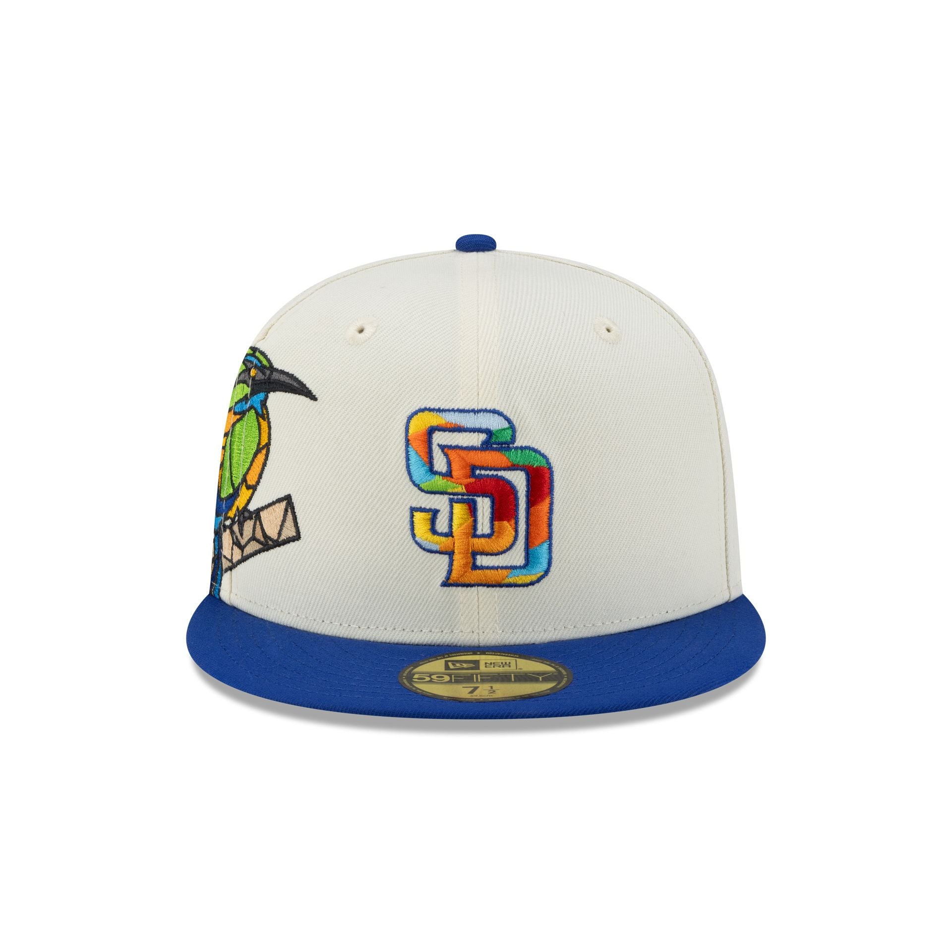 Alternative view of San Diego Padres El Salvador City Elements 59Fifty Fitted Hat