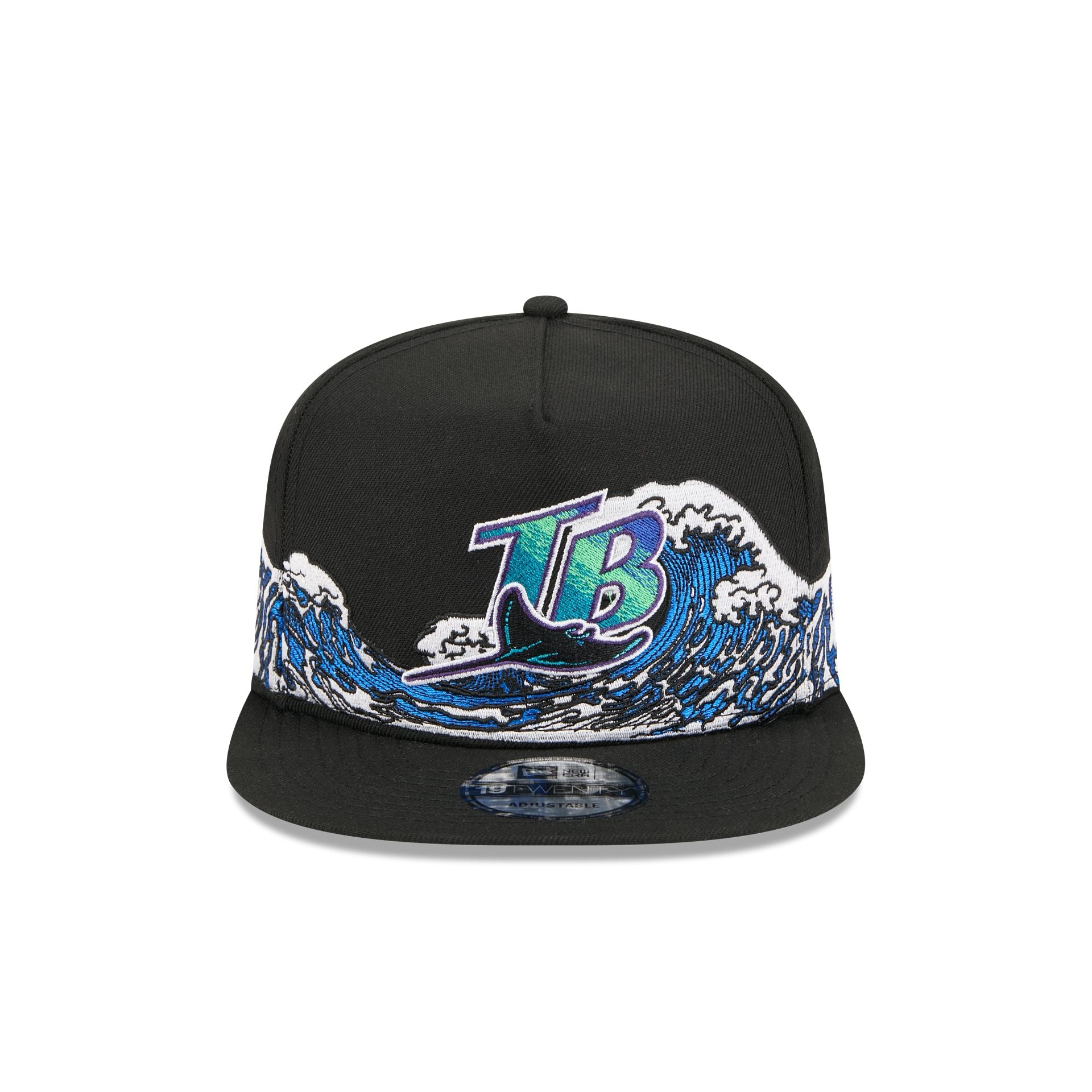Alternative view of Tampa Bay Rays Tidal Flow 19Twenty Adjustable Hat